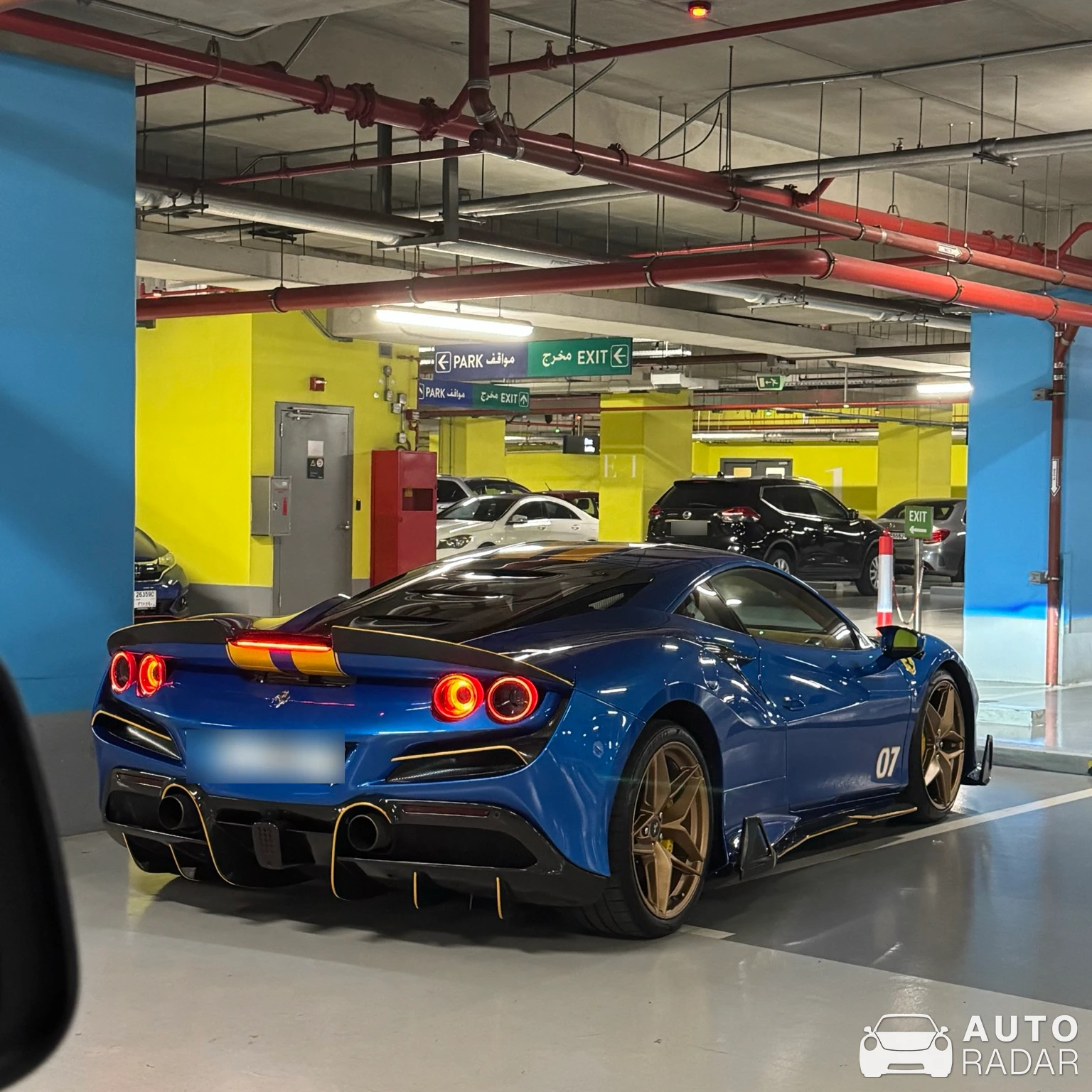 Ferrari F8 Tributo Novitec Rosso N-Largo spotted in Beyrouth