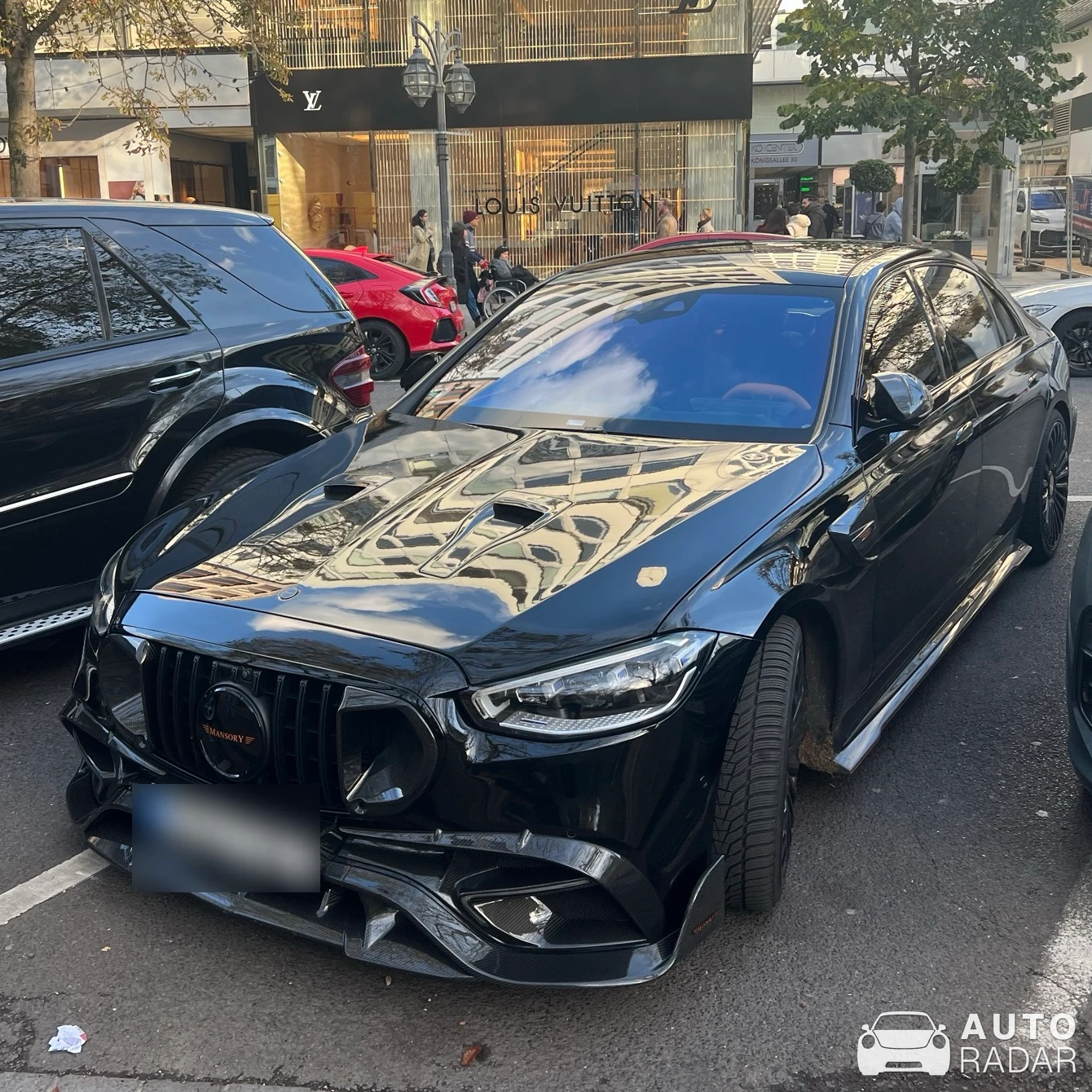 Mercedes-AMG Mansory S 63 E-Performance W223 spotted in Düsseldorf