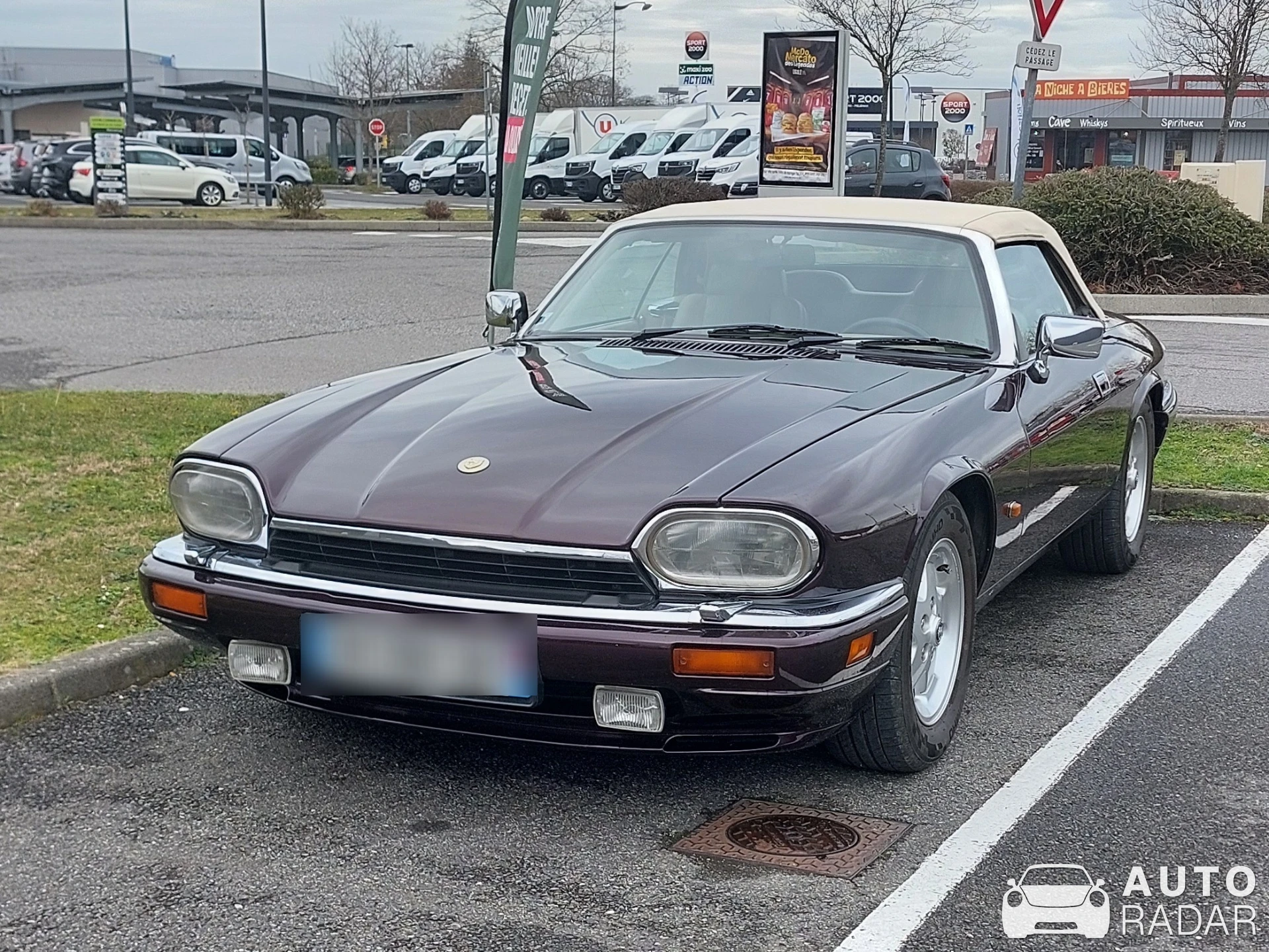 Jaguar XKR-S Convertible 2012 spotted in Estancarbon
