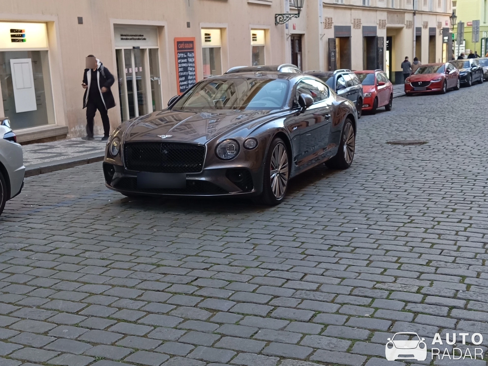 Bentley Continental GT Black Speed spotted