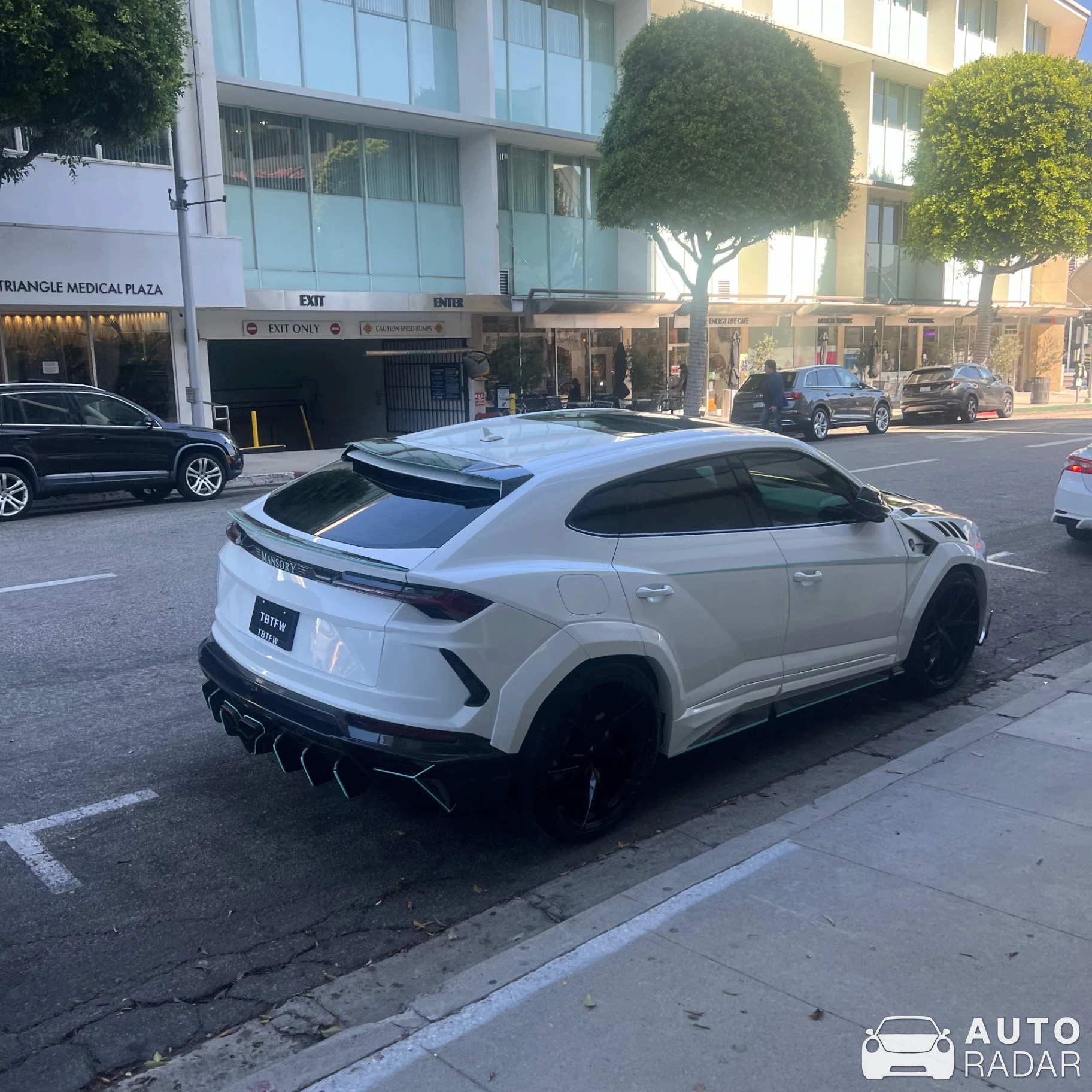Lamborghini Urus Mansory spotted in Beverly Hills, United States