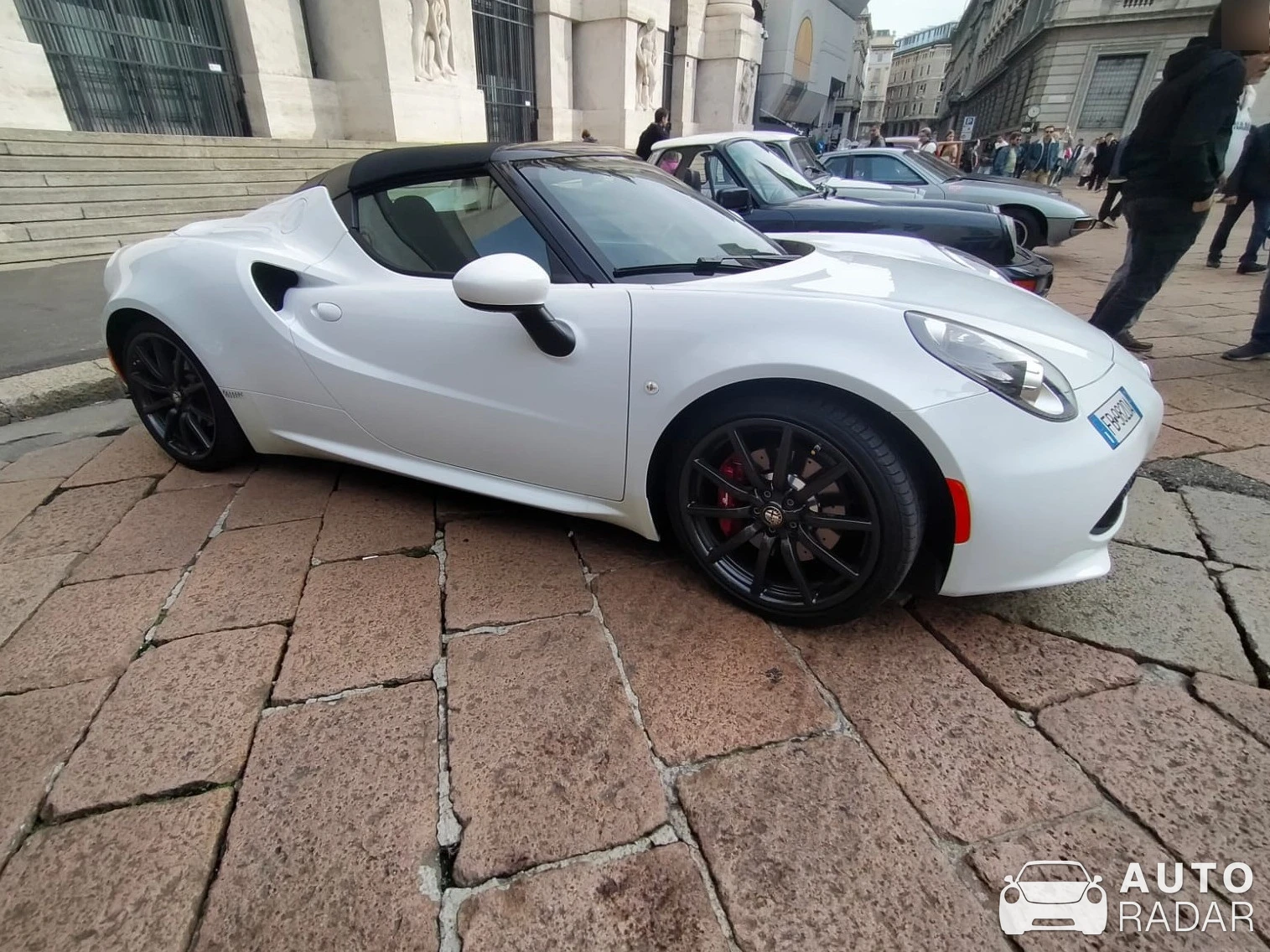 Alfa Romeo 4C Spider spotted in Milano, Italy