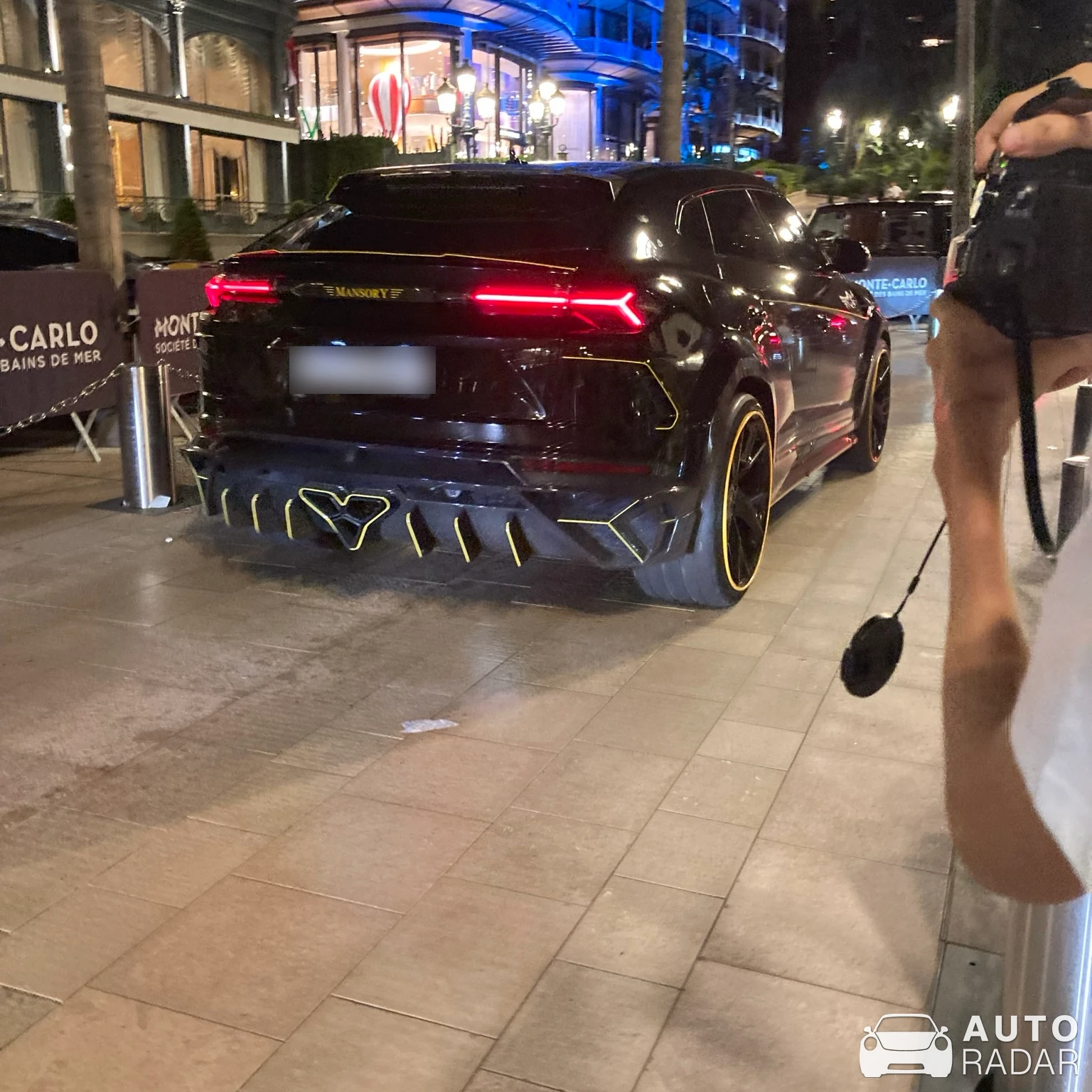 Lamborghini Urus Mansory Venatus Evo spotted in Mónaco