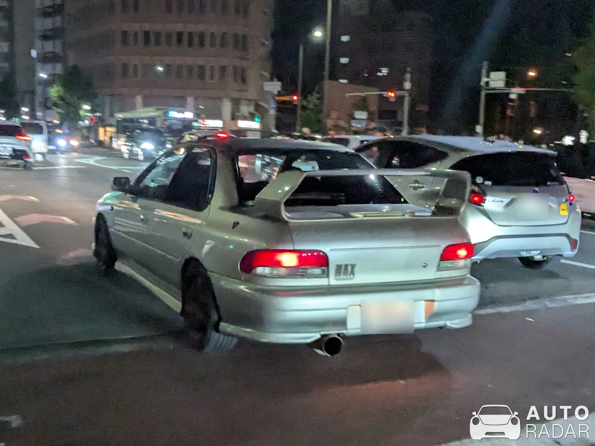 Subaru Impreza WRX STI GC8 spotted in 京都市下京区