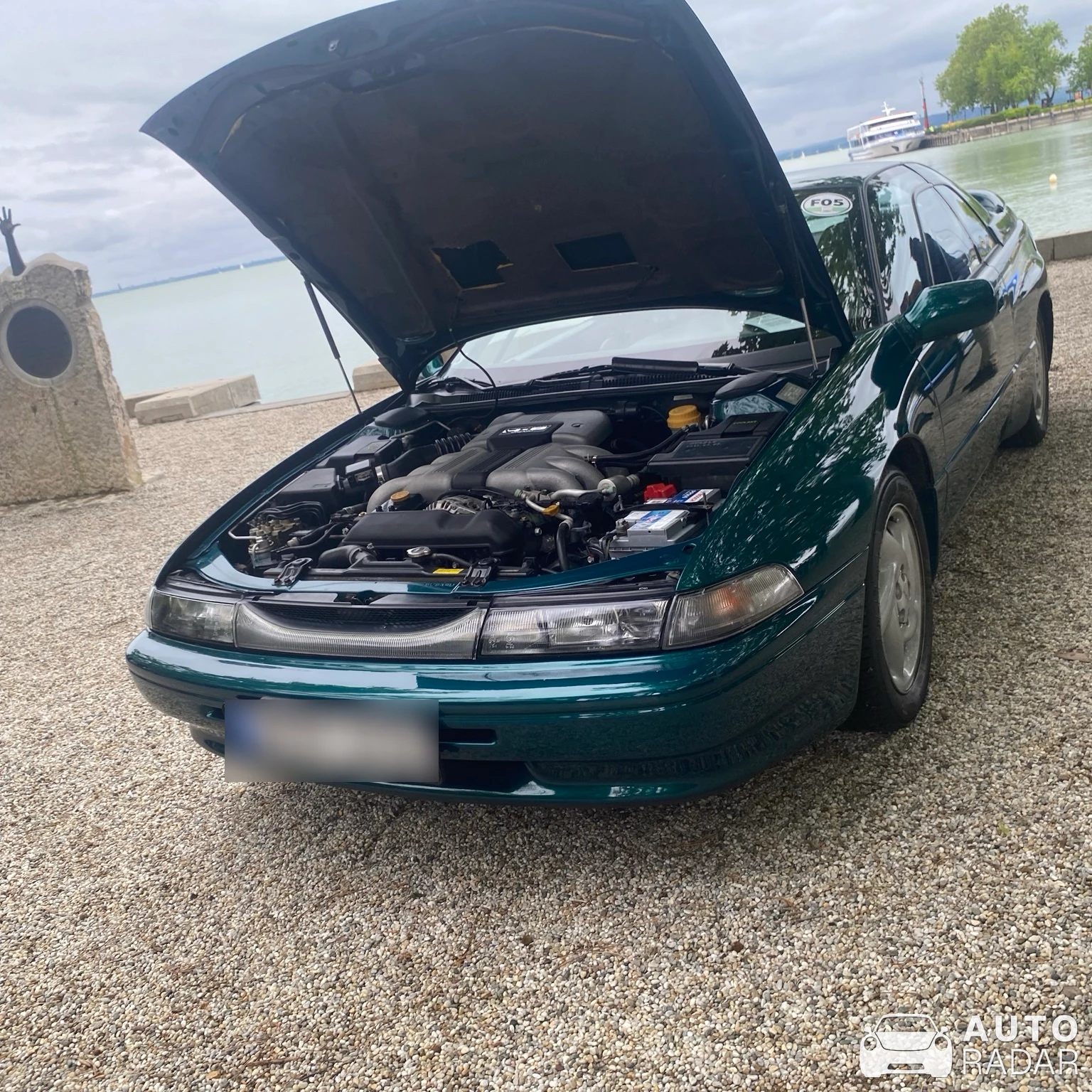 Subaru SVX spotted in Balatonfüred