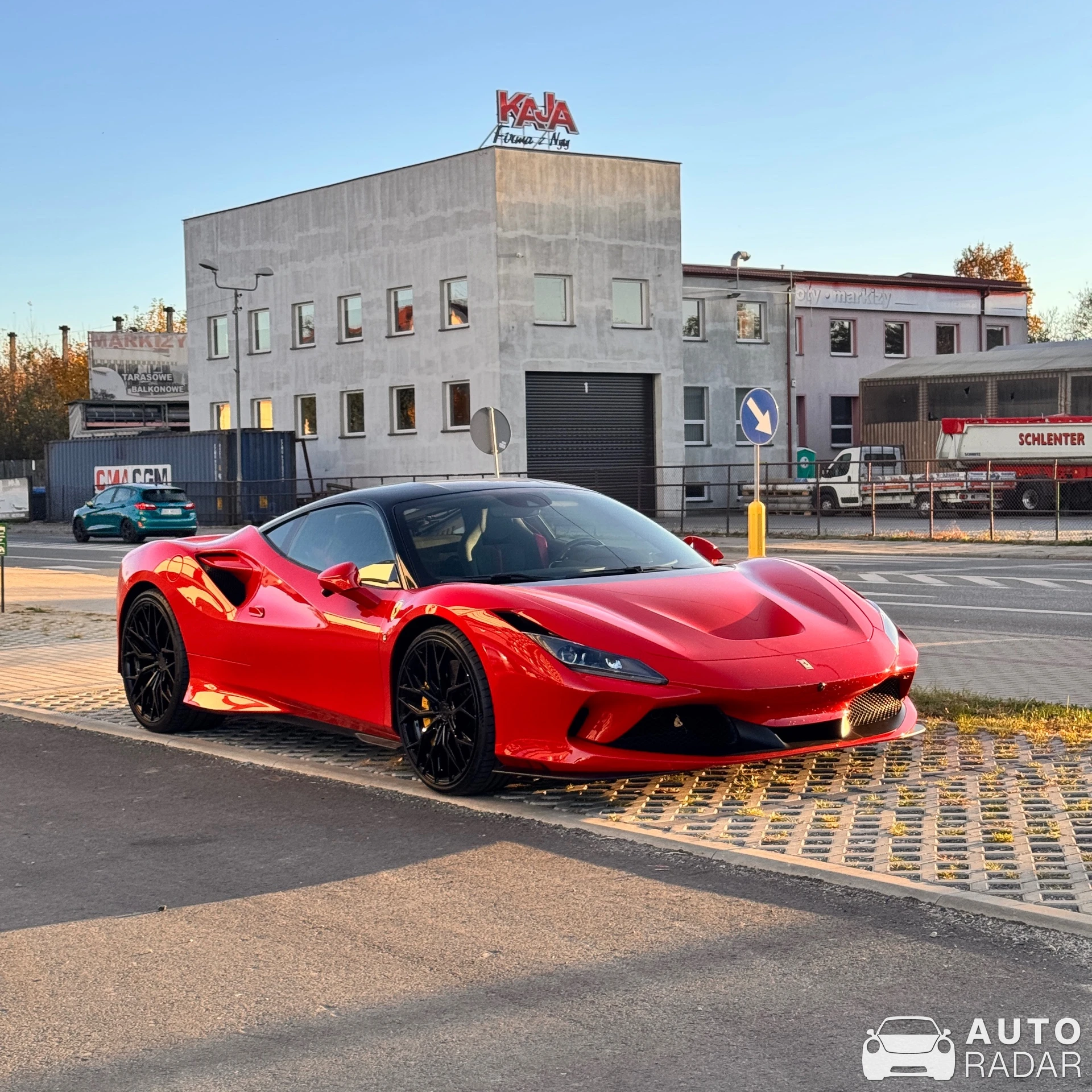 Ferrari F8 Tributo spotted in Nysa, Poland