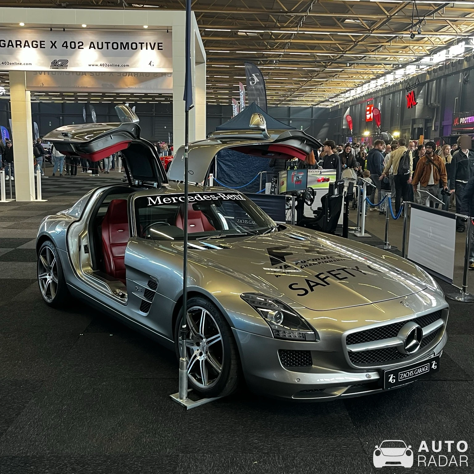 Mercedes-Benz CLK 63 AMG F1 Safety Car spotted in Gent