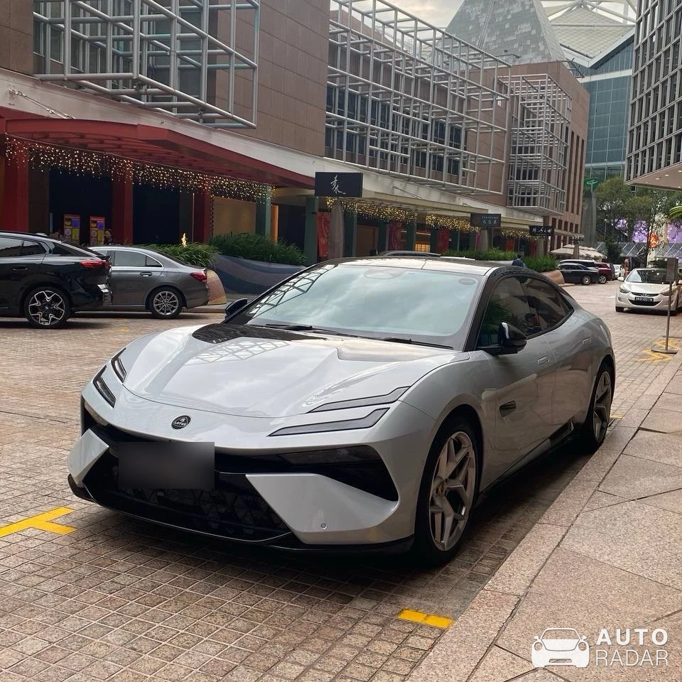 Lotus Emeya spotted in Singapore, Singapore
