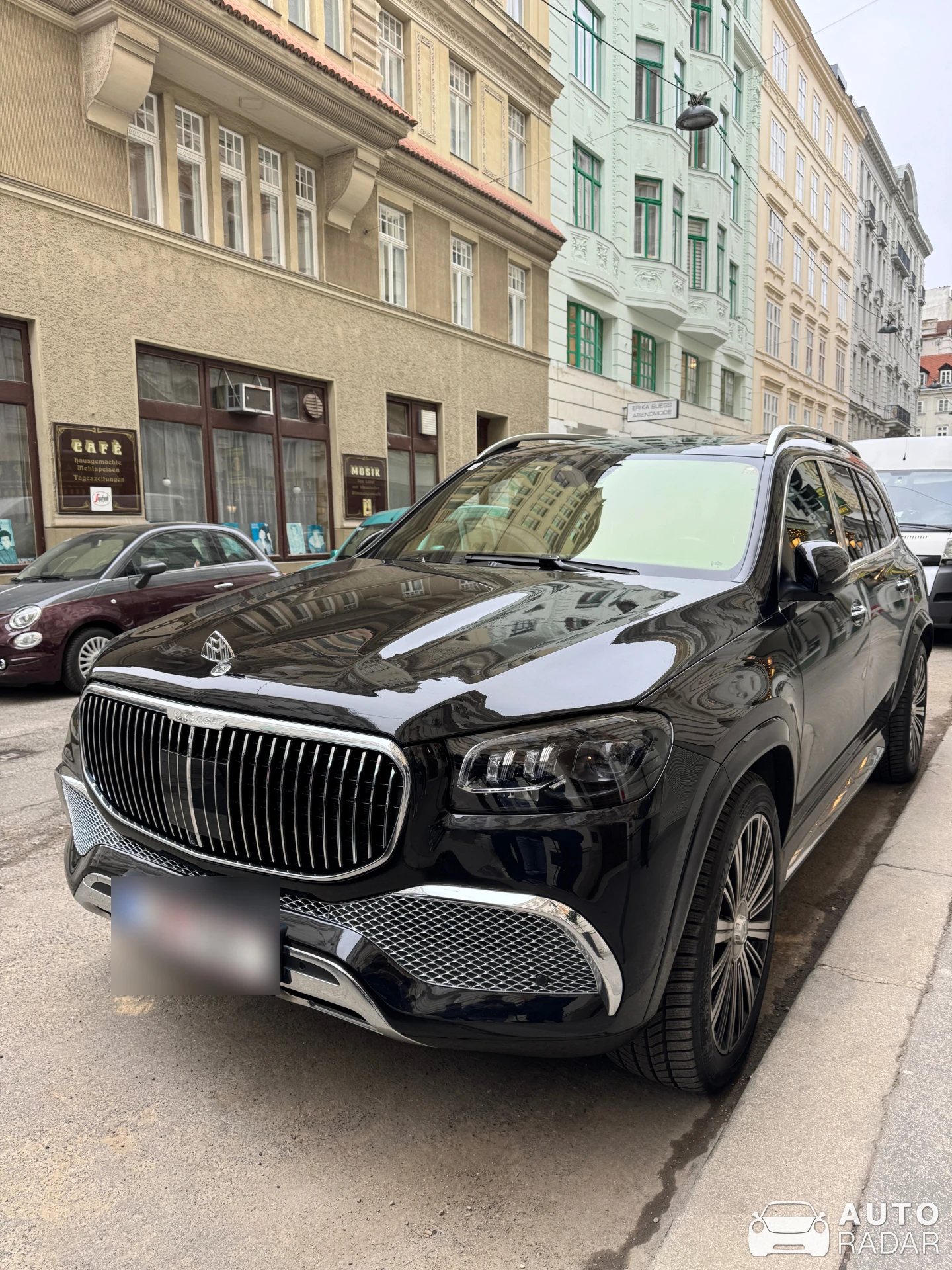 Mercedes-Maybach GLS 600 spotted in Wien, Austria