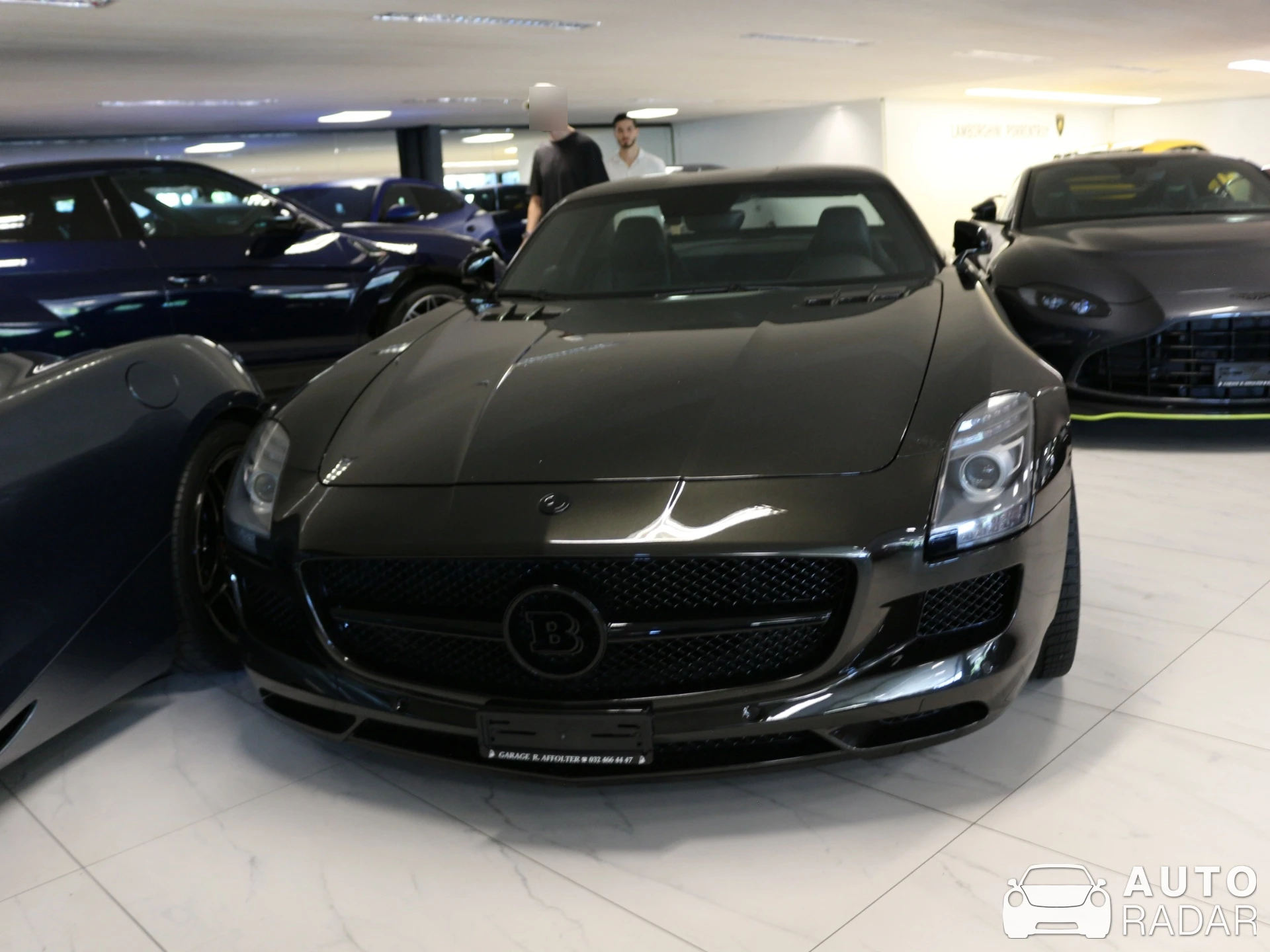 Mercedes-Benz SLS AMG Brabus spotted in Porrentruy