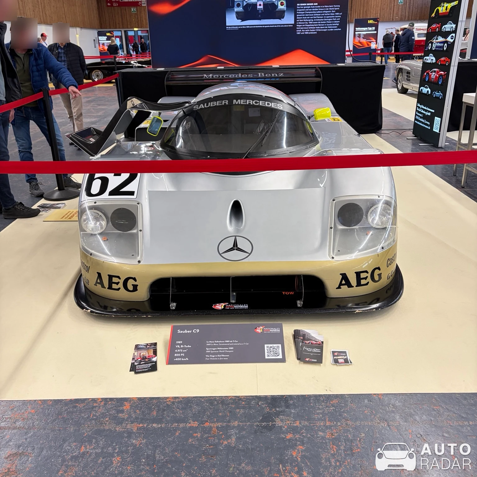 Sauber C9 spotted in Dornbirn