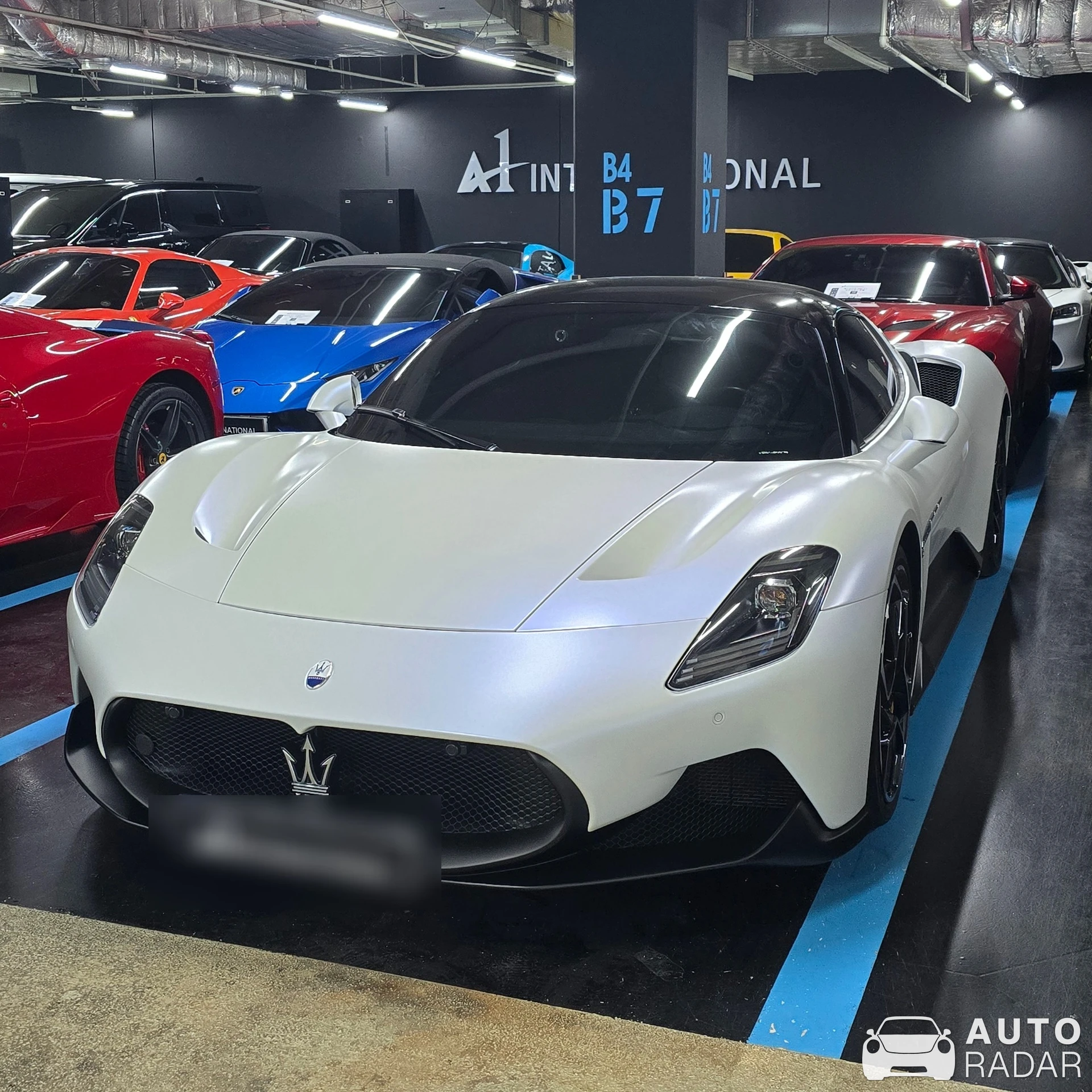 Maserati MC20 spotted in Seocho District, South Korea