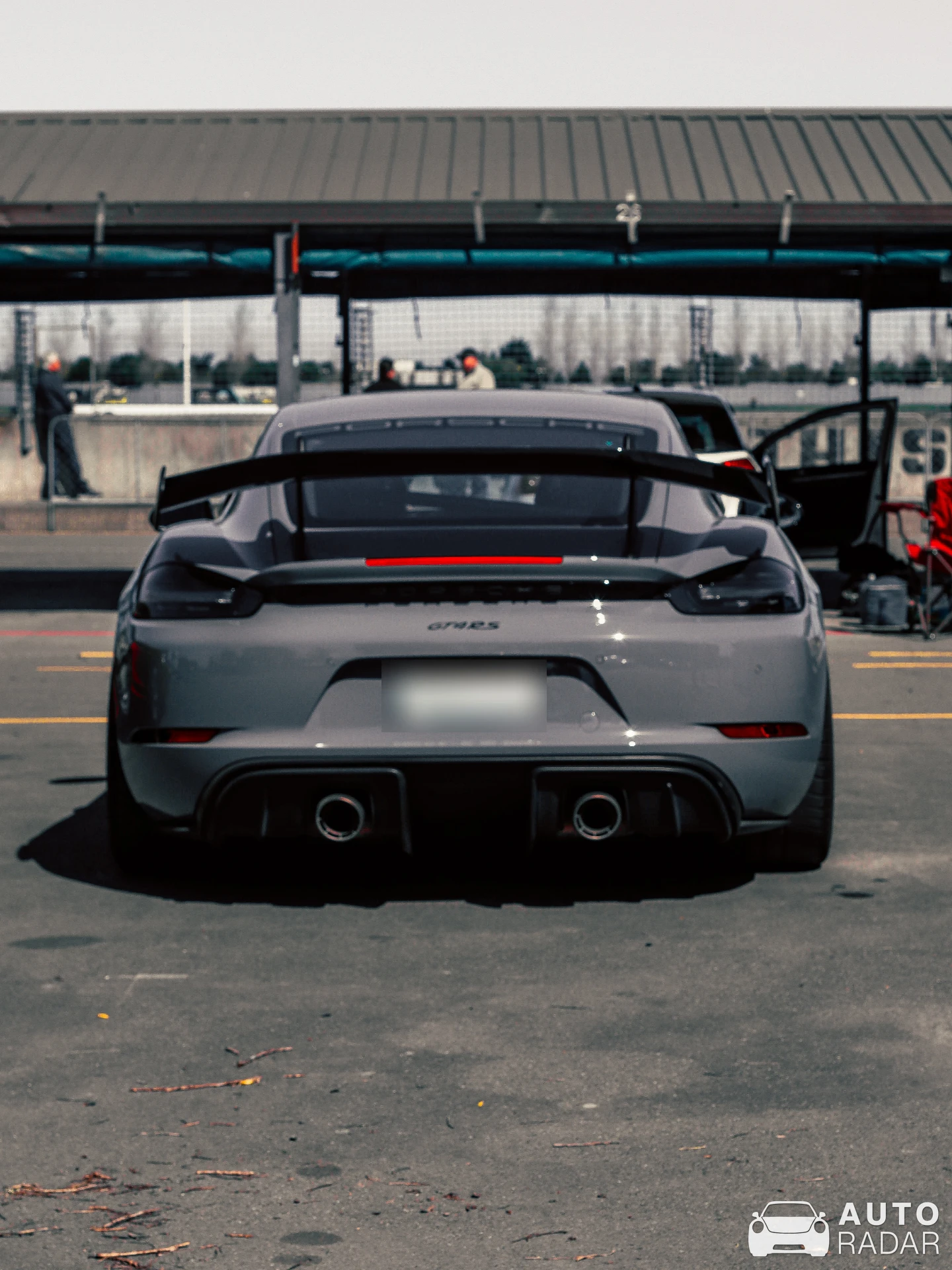 Porsche 718 Cayman GT4 RS spotted in Rolleston