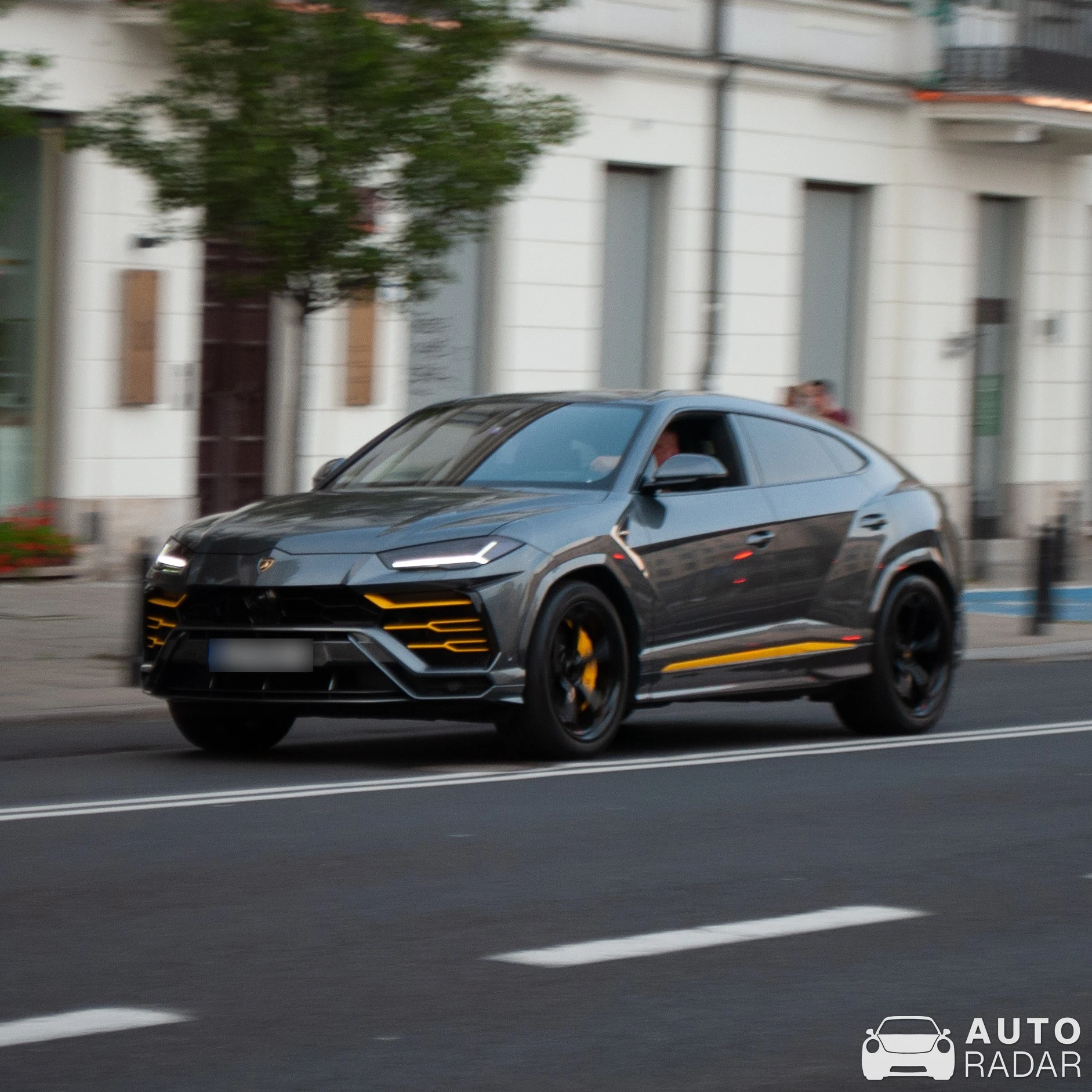 Lamborghini Urus spotted in Warszawa, Poland