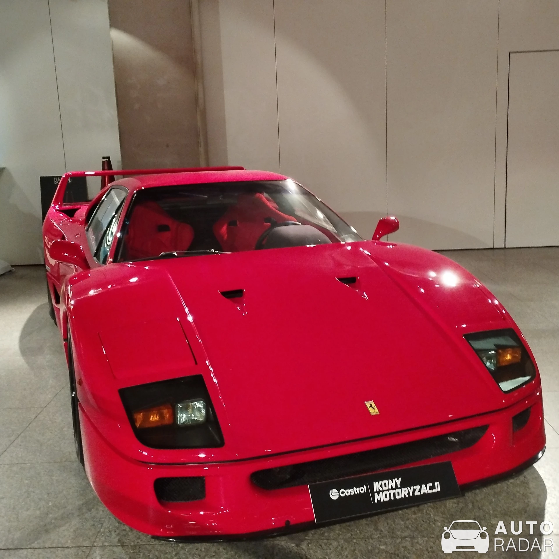 Ferrari F40 spotted in Warszawa, Poland