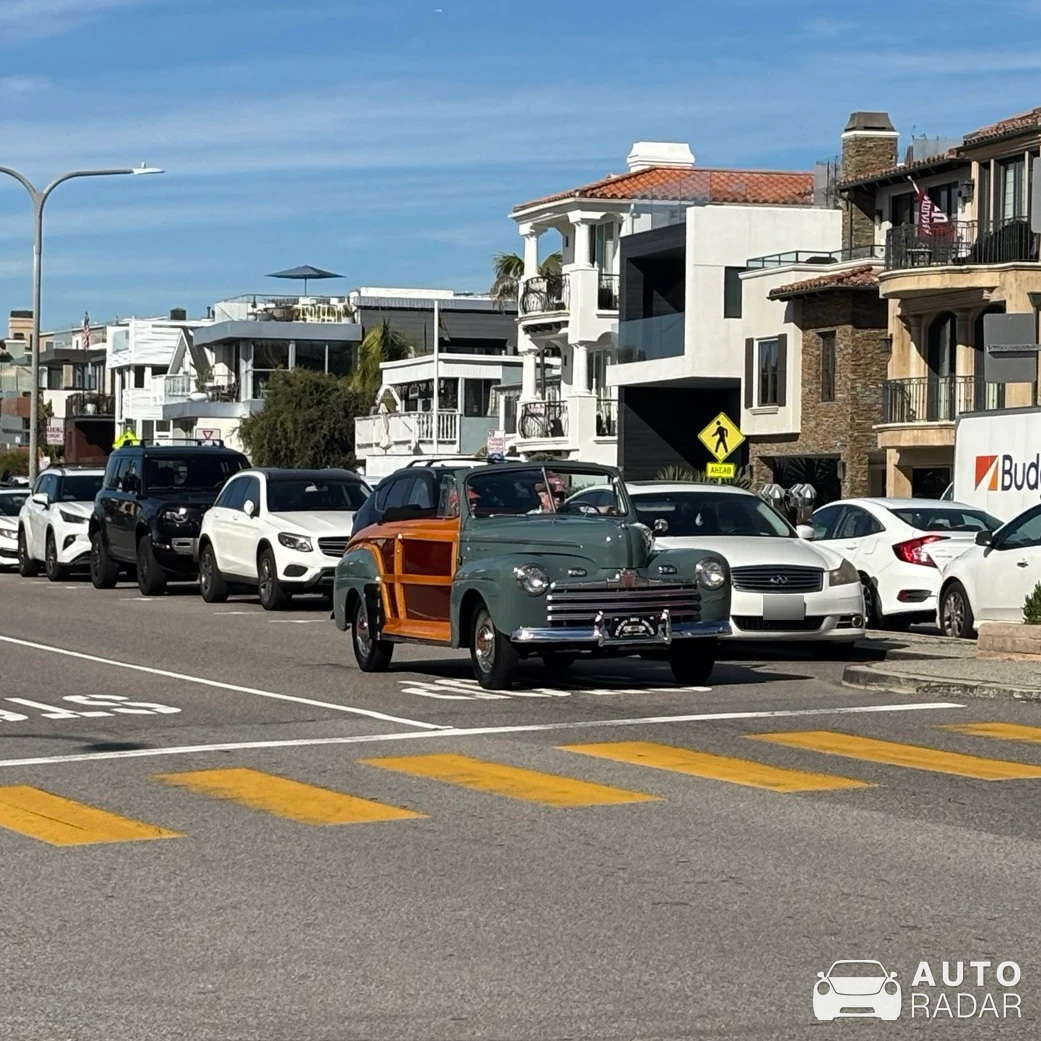 Ford Super Deluxe Sportsman Convertible spotted in Hermosa Beach, United States
