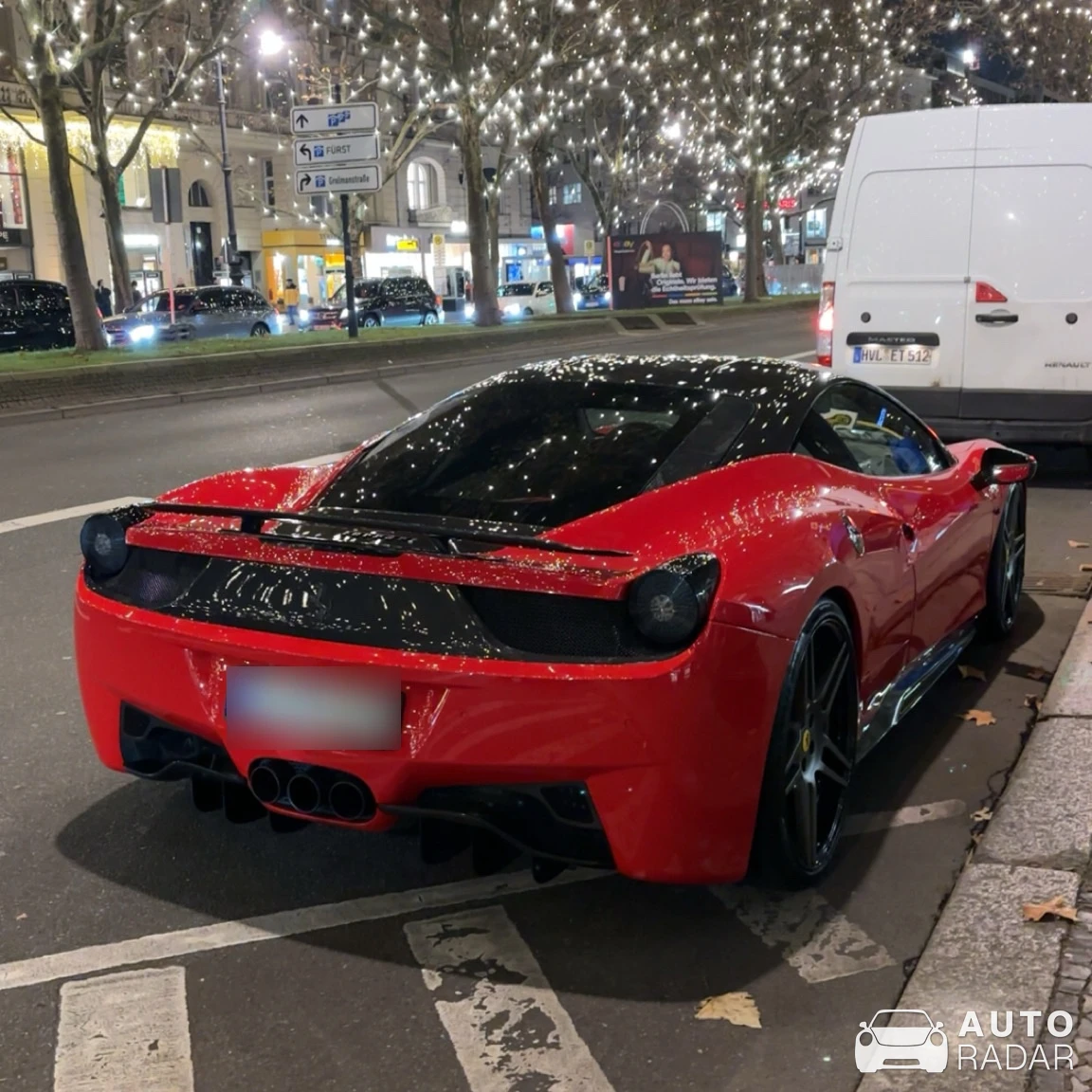 Ferrari 458 Italia Novitec Rosso spotted in Berlin