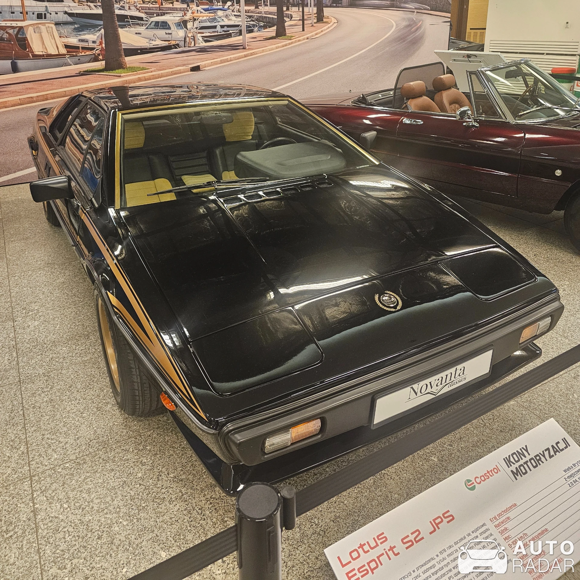 Lotus Esprit S2 JPS spotted in Warszawa