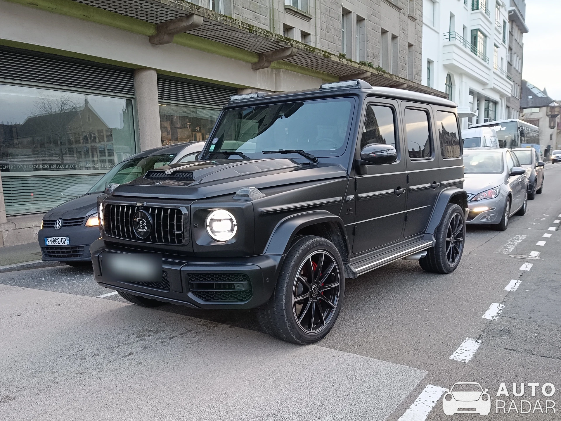 Mercedes-AMG Brabus G 63 W463 2018 spotted in Quimper, France