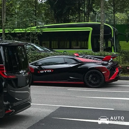 Lamborghini Huracán LP640-2 STO spotted in Singapore, Singapore