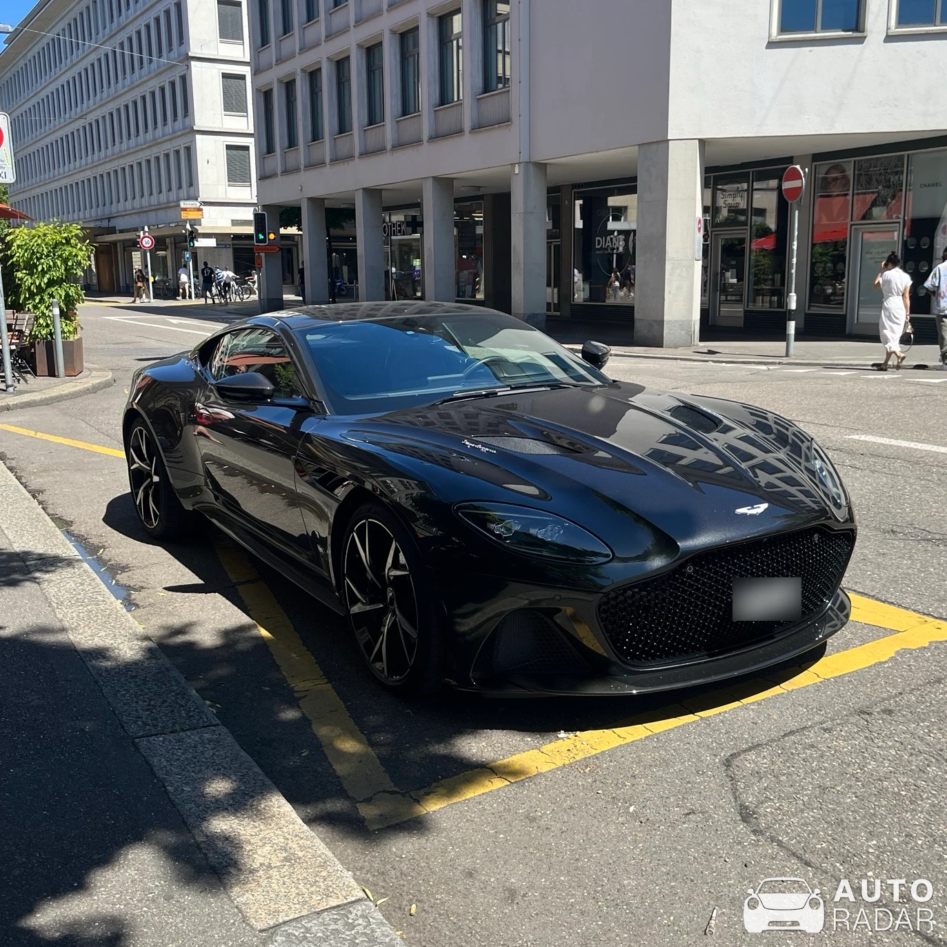 Aston Martin DBS Superleggera 007 Edition spotted in Zürich