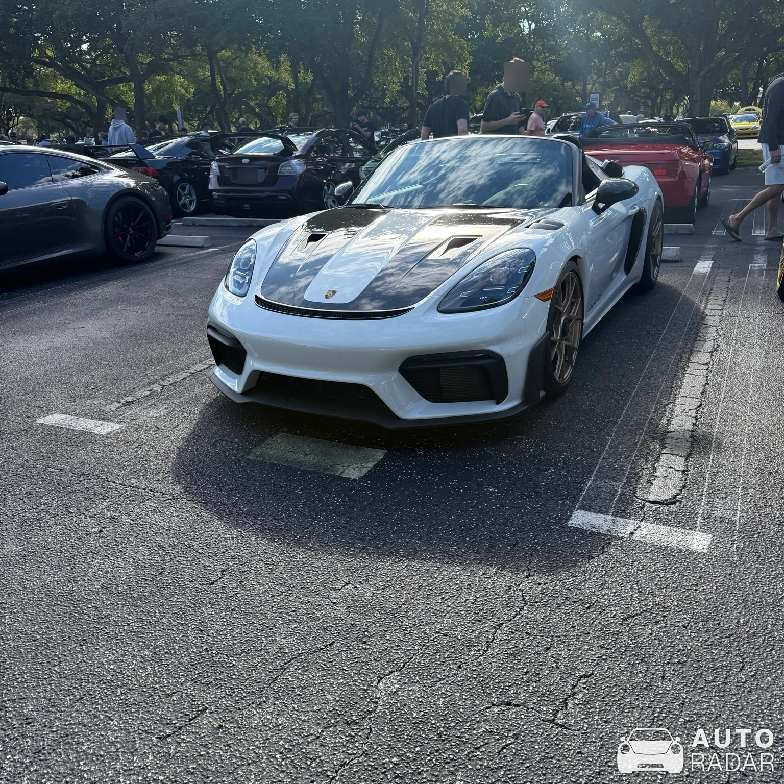 Porsche 718 Spyder RS spotted in Boca Raton, United States