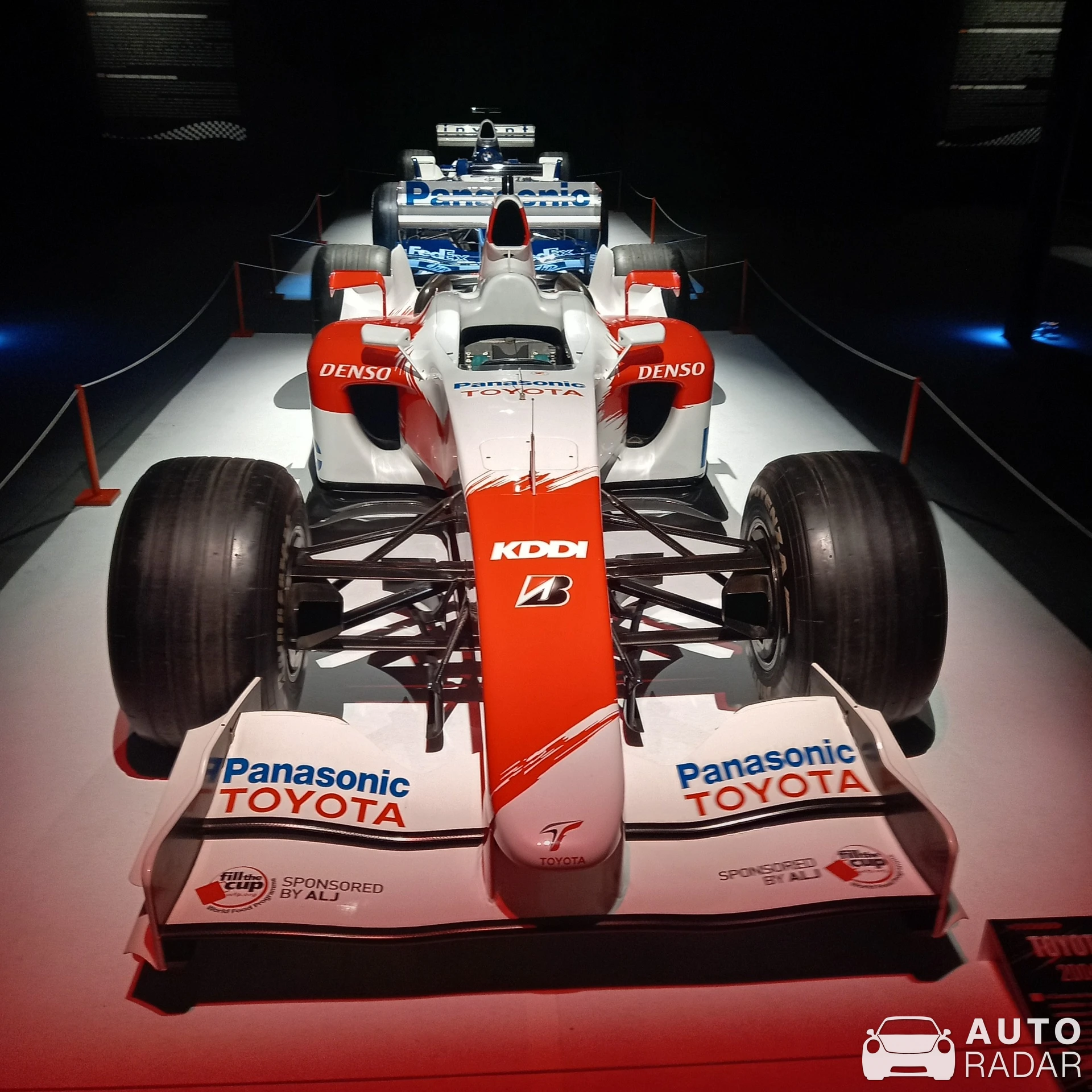 Toyota TF109 spotted in Mulhouse