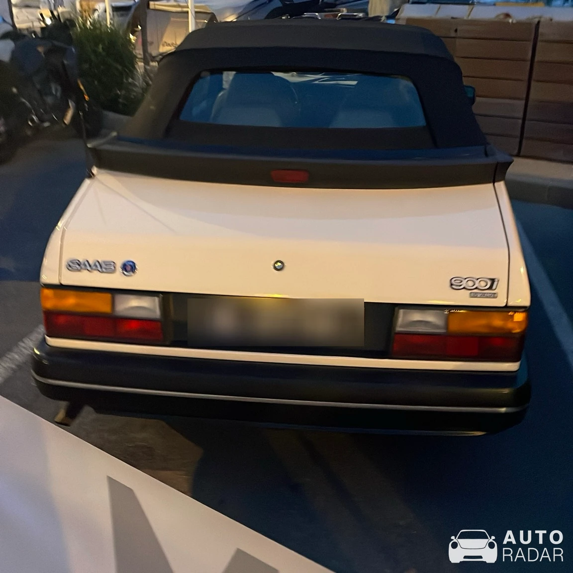 Saab 900 Cabriolet spotted in Saint-Tropez, France