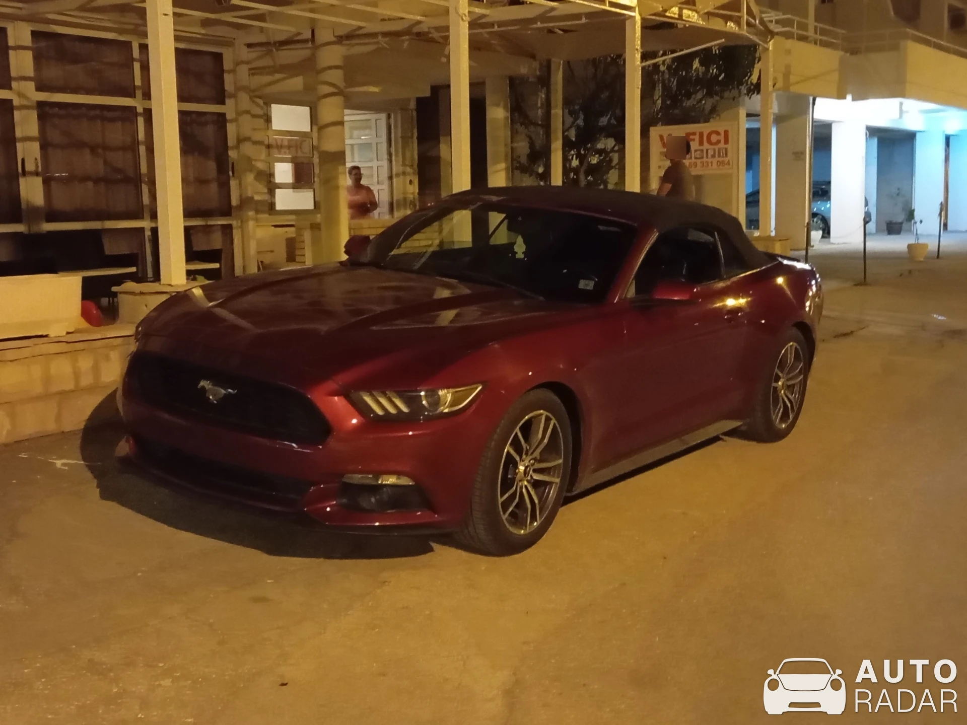 Ford Mustang 2.3 Ecoboost Convertible spotted in Ulcinj