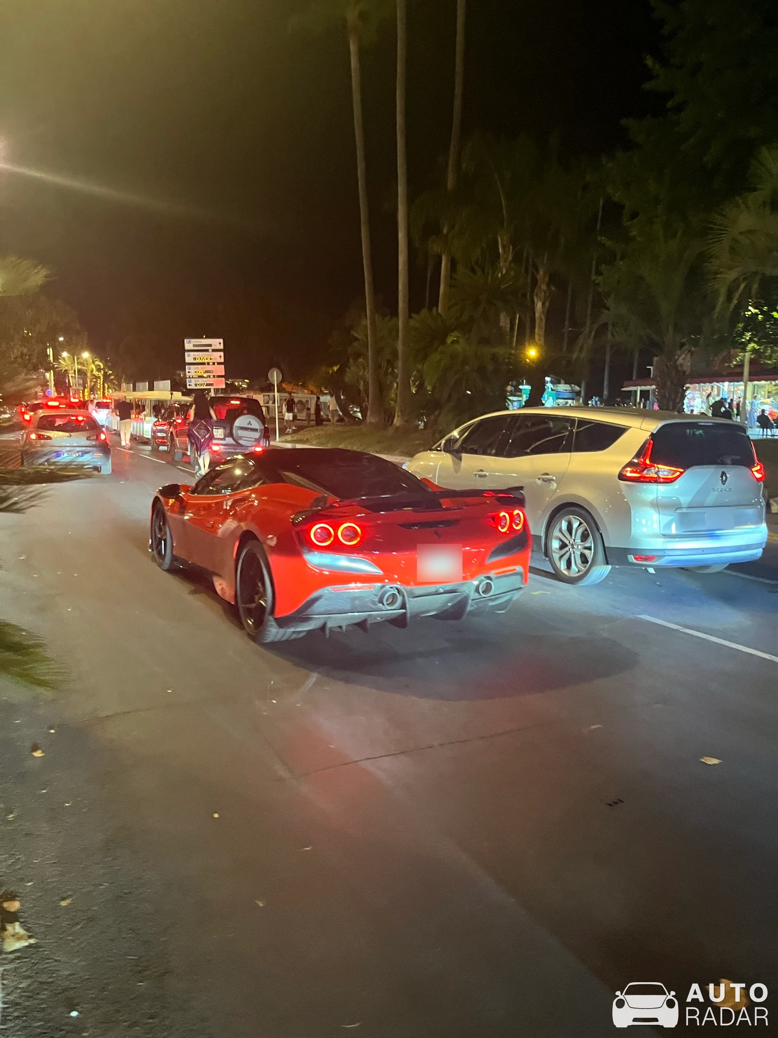 Ferrari F8 Tributo Novitec Rosso spotted in Cannes