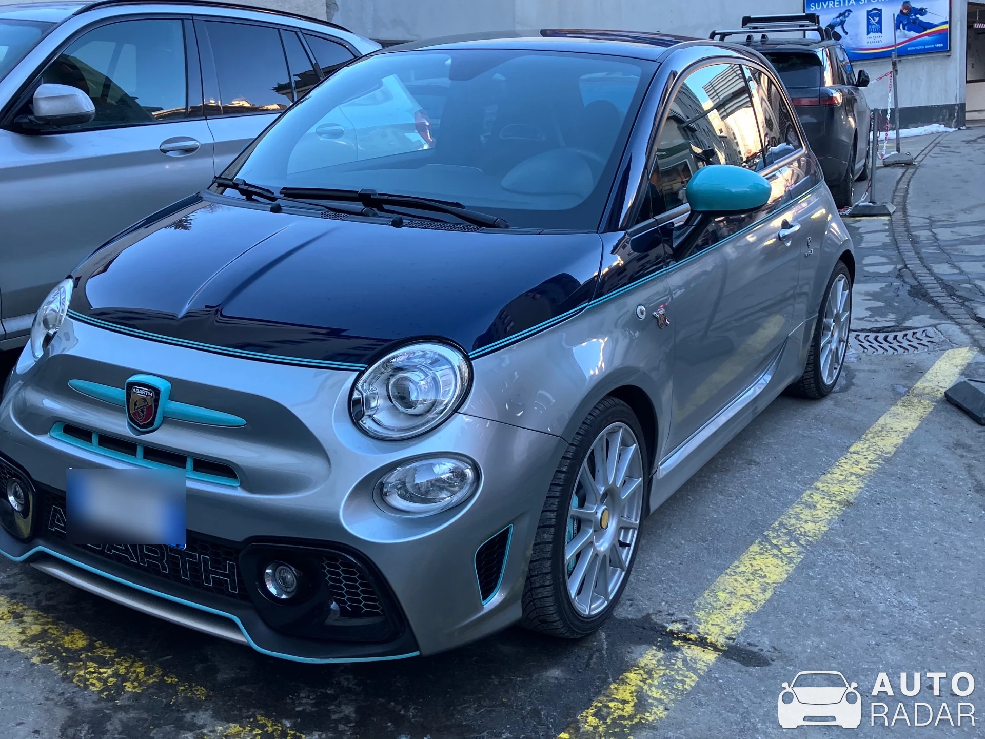 Abarth 695 Rivale spotted in St. Moritz