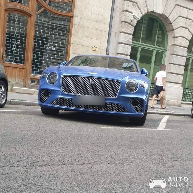 Bentley Continental GT spotted in Budapest, Hungary