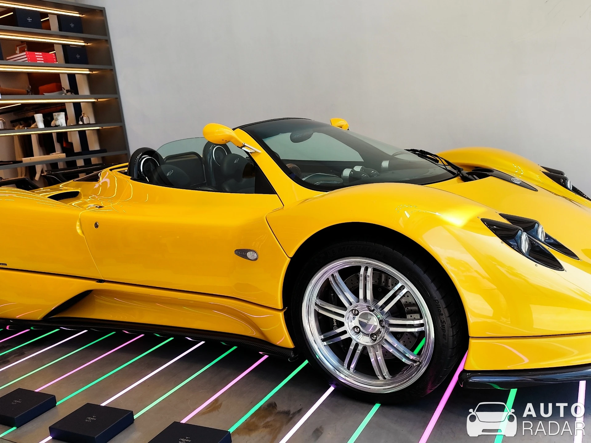 Pagani Zonda C12-S Roadster spotted in Sant Josep de sa Talaia