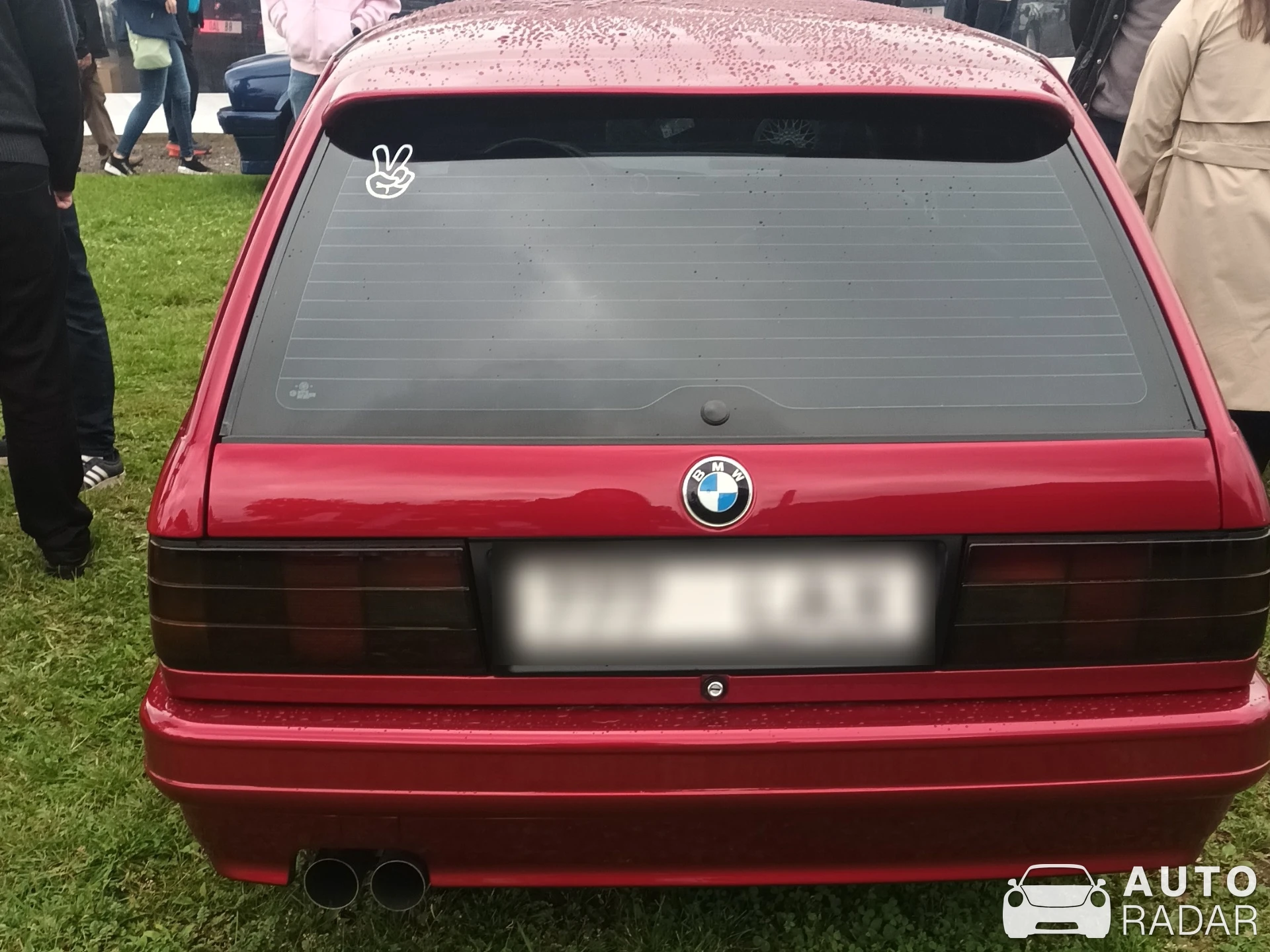 BMW M3 E30 Touring spotted in Tartu