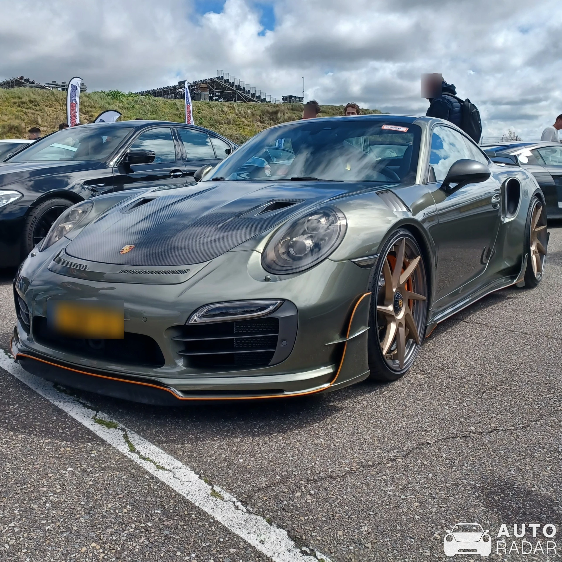 Porsche TechArt 991 Turbo S MkII spotted in Zandvoort