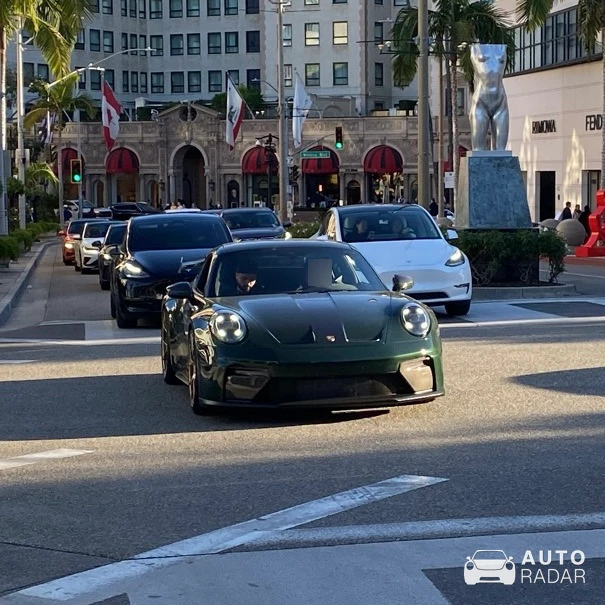 Porsche 992 GT3 MkI spotted in Beverly Hills, United States