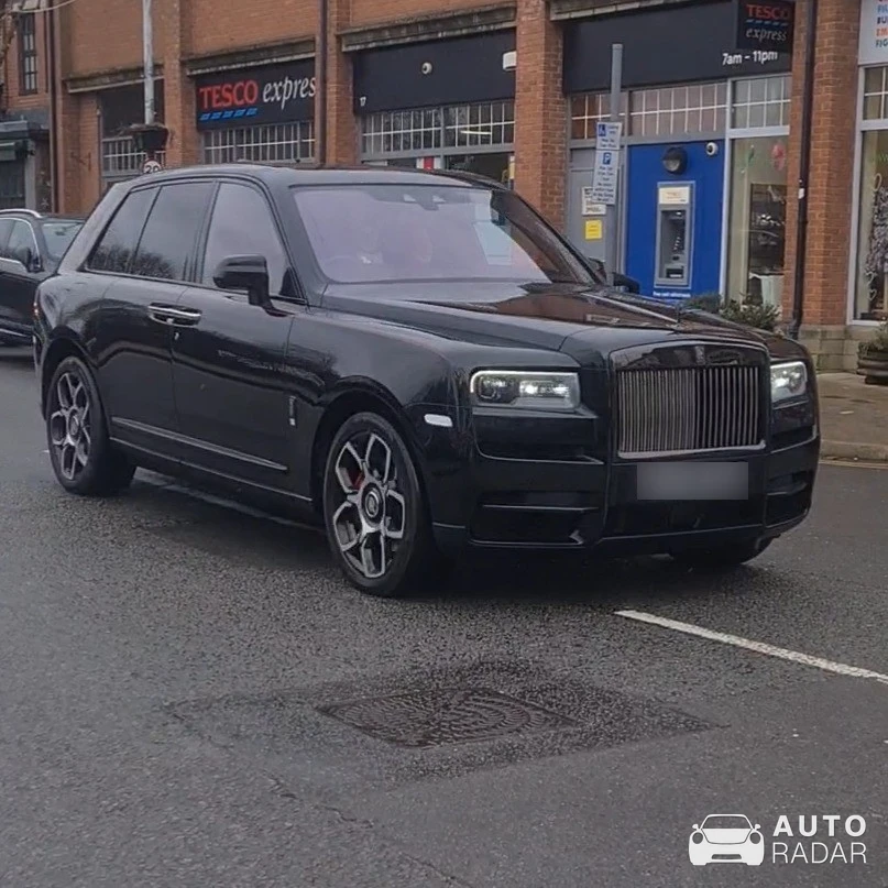 Rolls-Royce Cullinan Black Badge spotted in Alderley Edge, United Kingdom