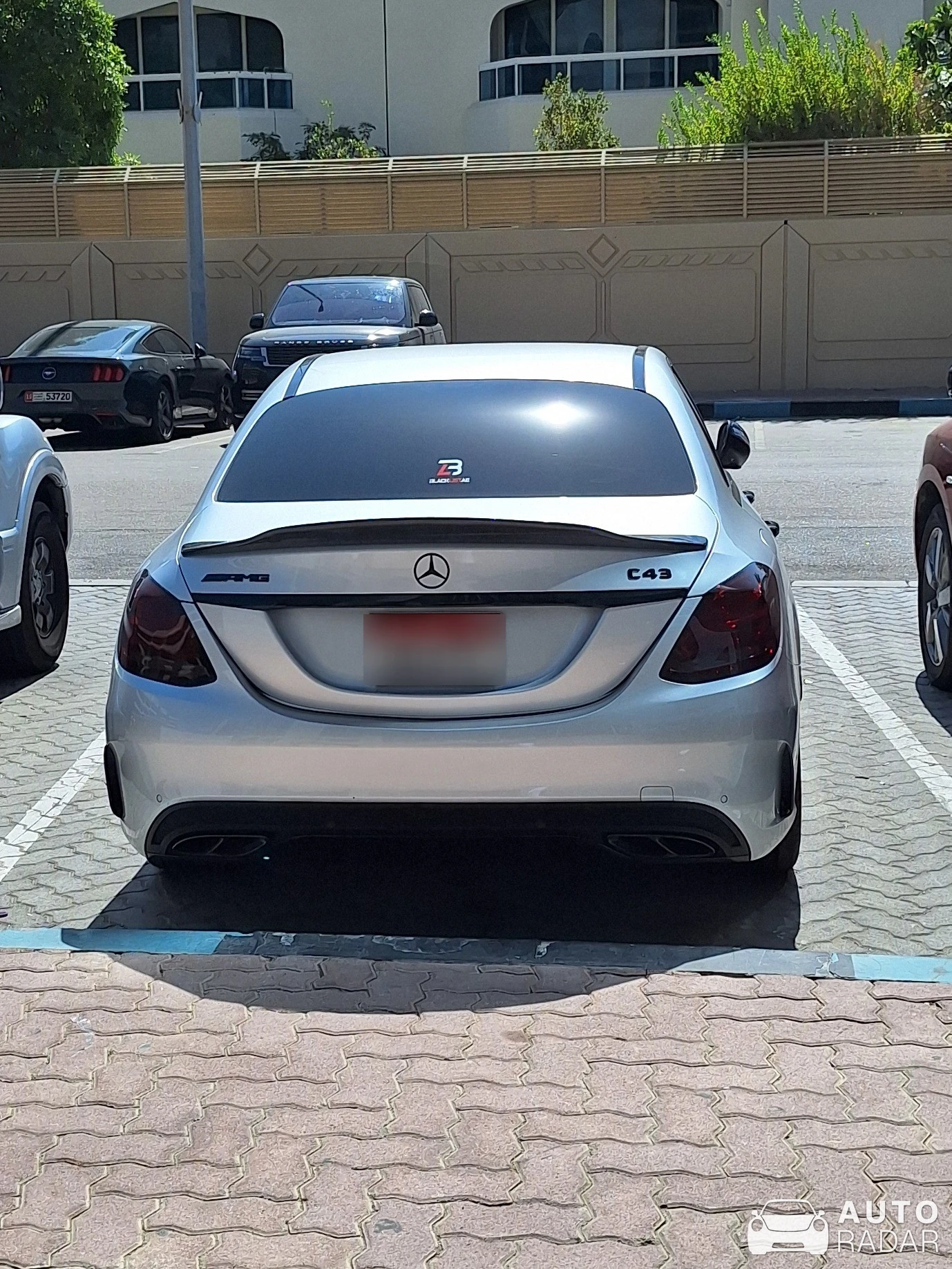 Mercedes-AMG C 43 W205 2018 spotted in Abu Dhabi, United Arab Emirates