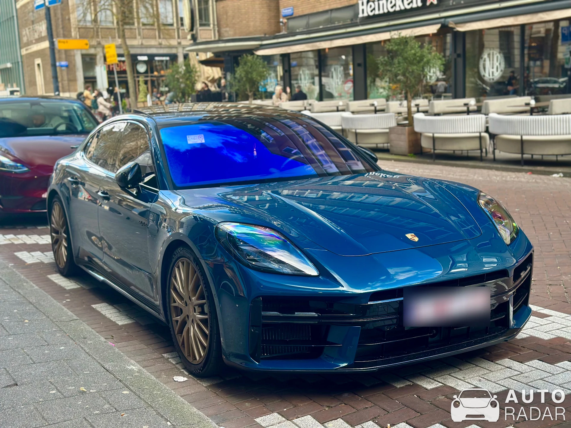 Porsche 972 Panamera Turbo spotted in Rotterdam