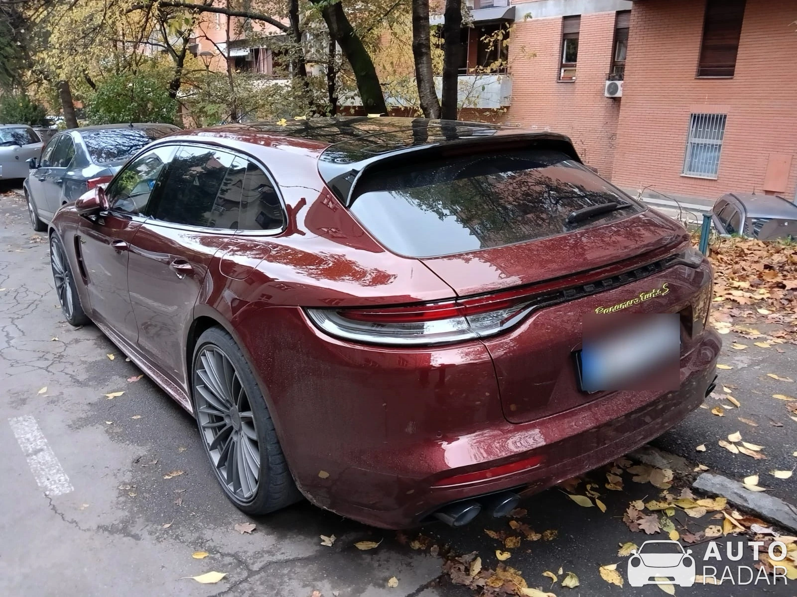 Porsche 972 Panamera Turbo S spotted in Beograd