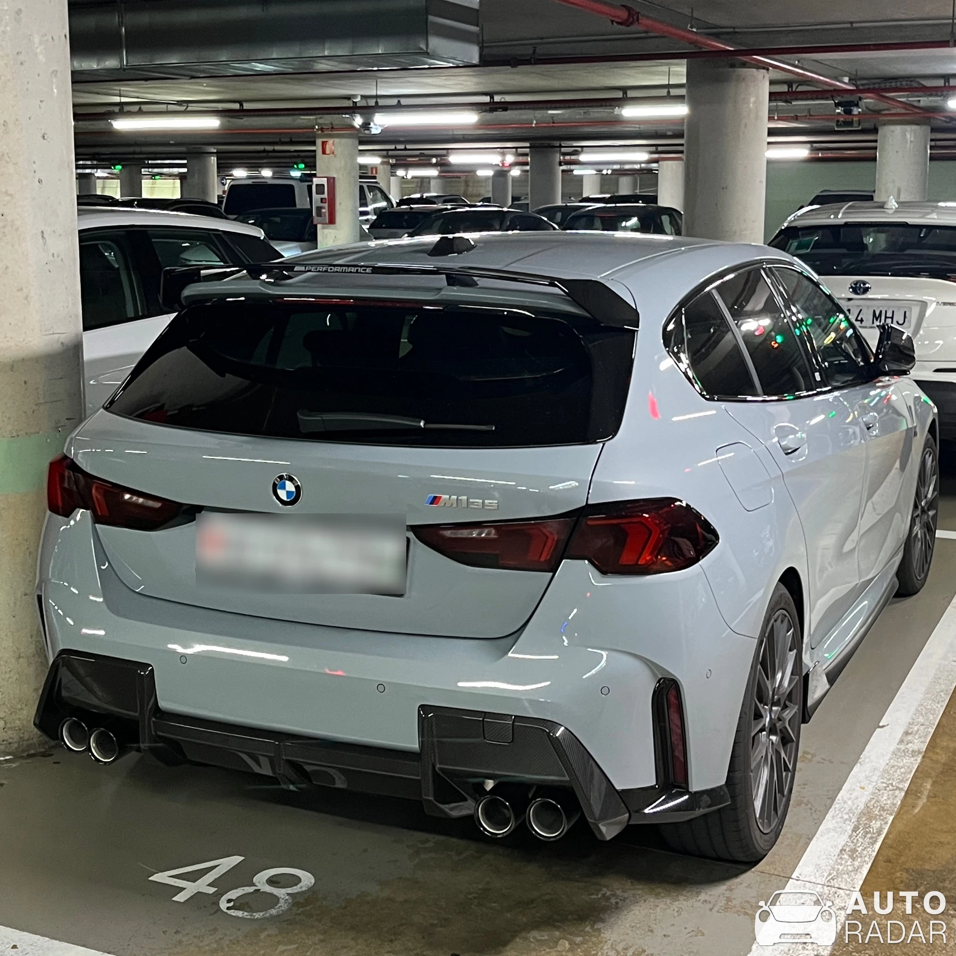 BMW M135 F70 spotted in Barcelona