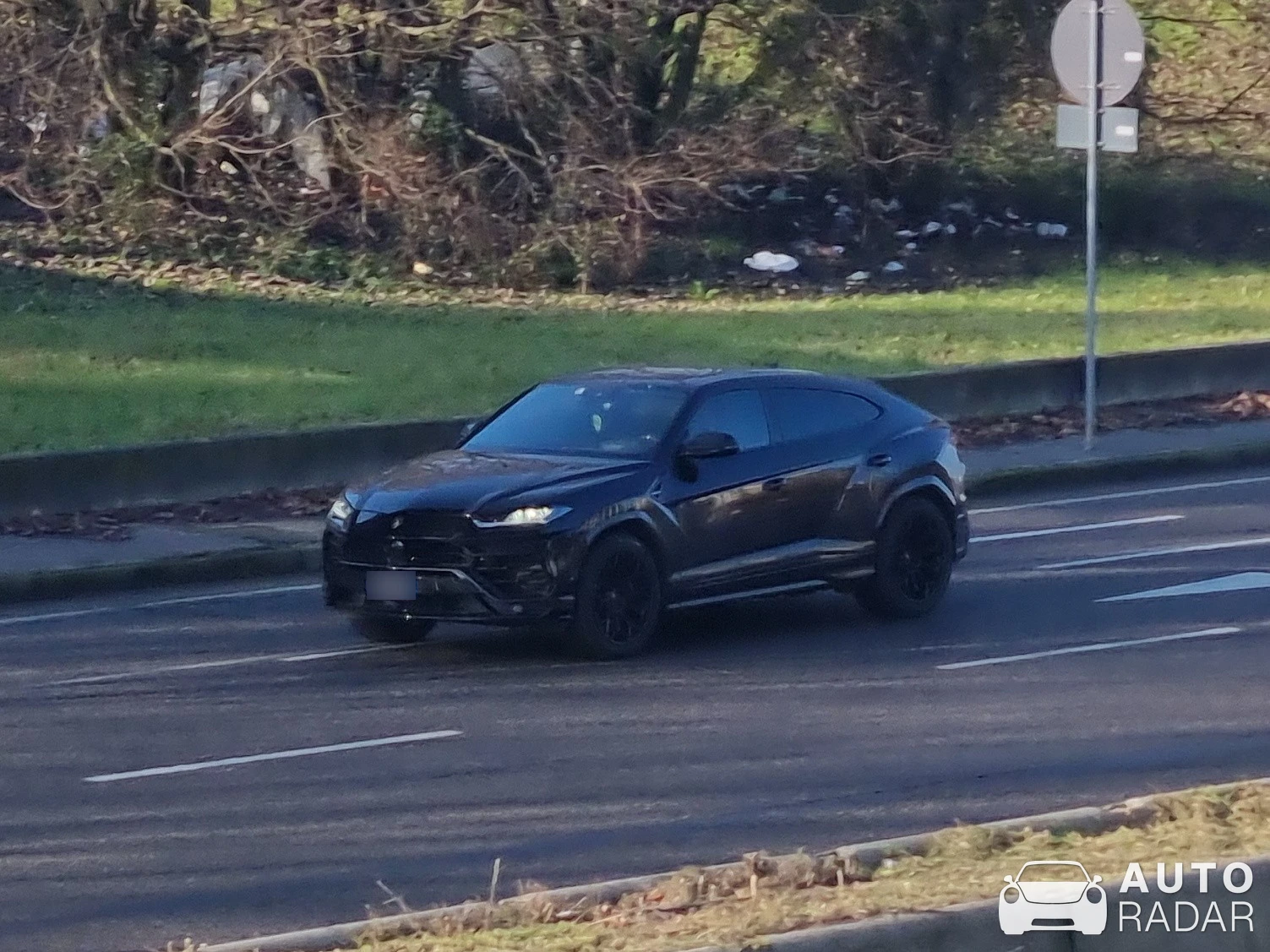Lamborghini Urus spotted in Milano, Italy