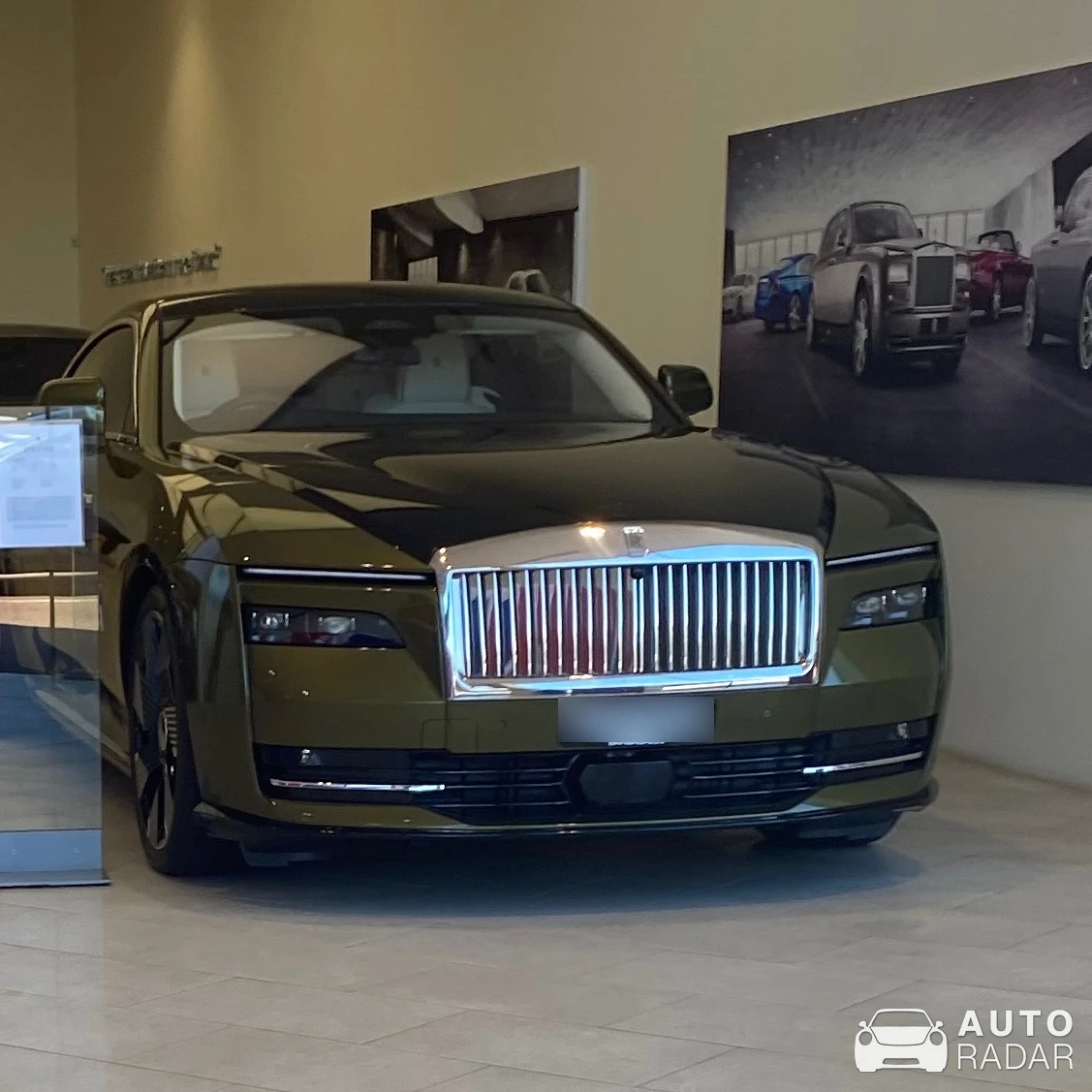 Rolls-Royce Spectre spotted in Osborne Park, Australia