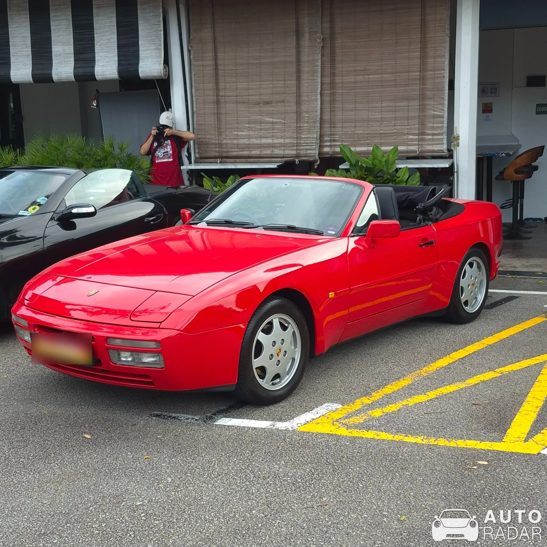 Porsche 944 Cabriolet spotted in Singapore