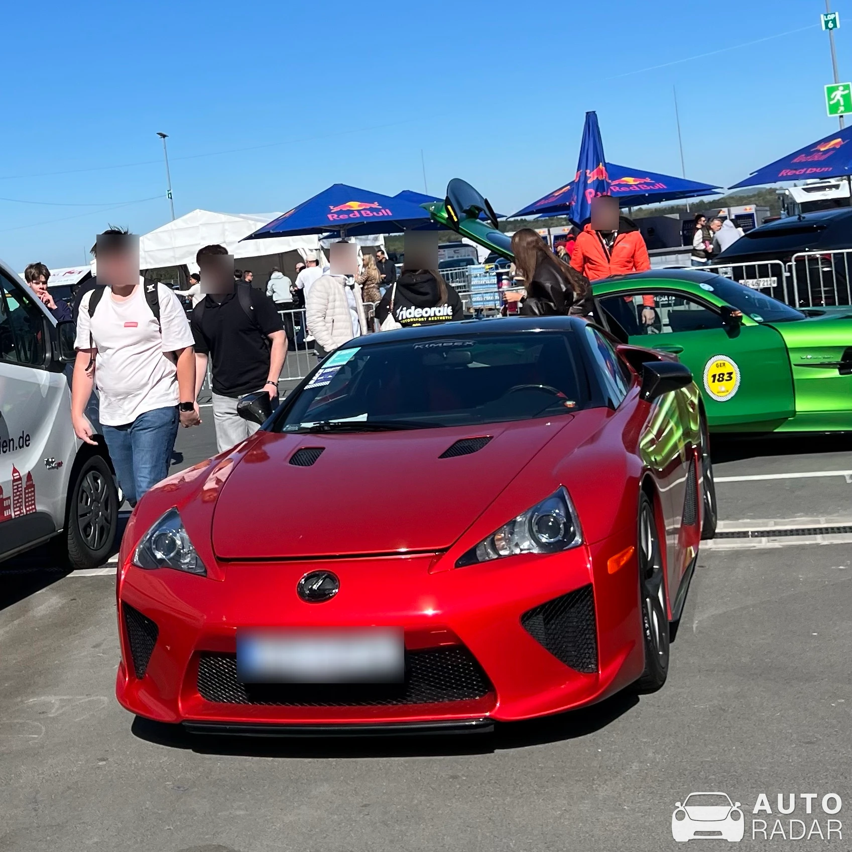 Lexus LFA Nürburgring Edition spotted in Nürburg