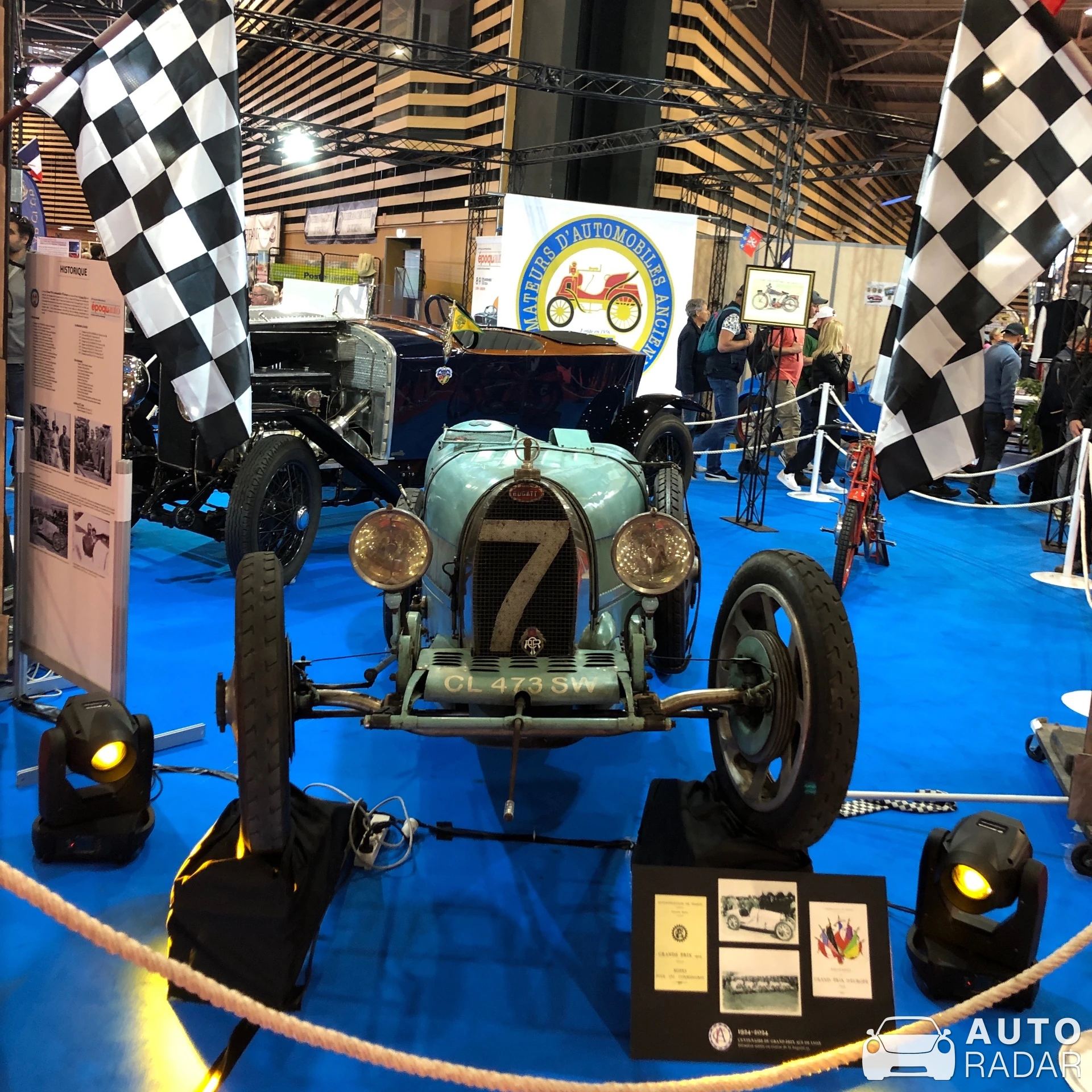 Bugatti Type 35 spotted in Chassieu, France