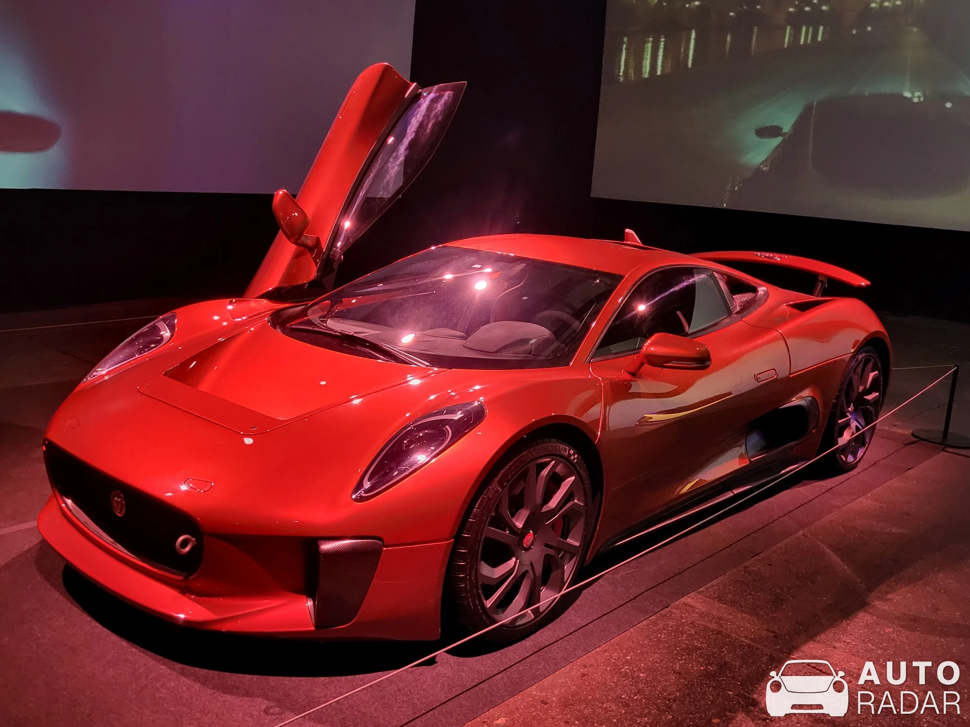 Jaguar C-X75 spotted in Wien, Austria