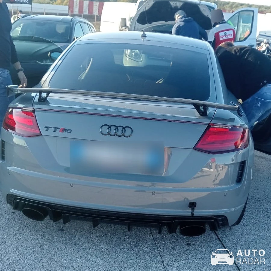 Audi TT-RS 8S spotted in Città Metropolitana di Bari, Italy