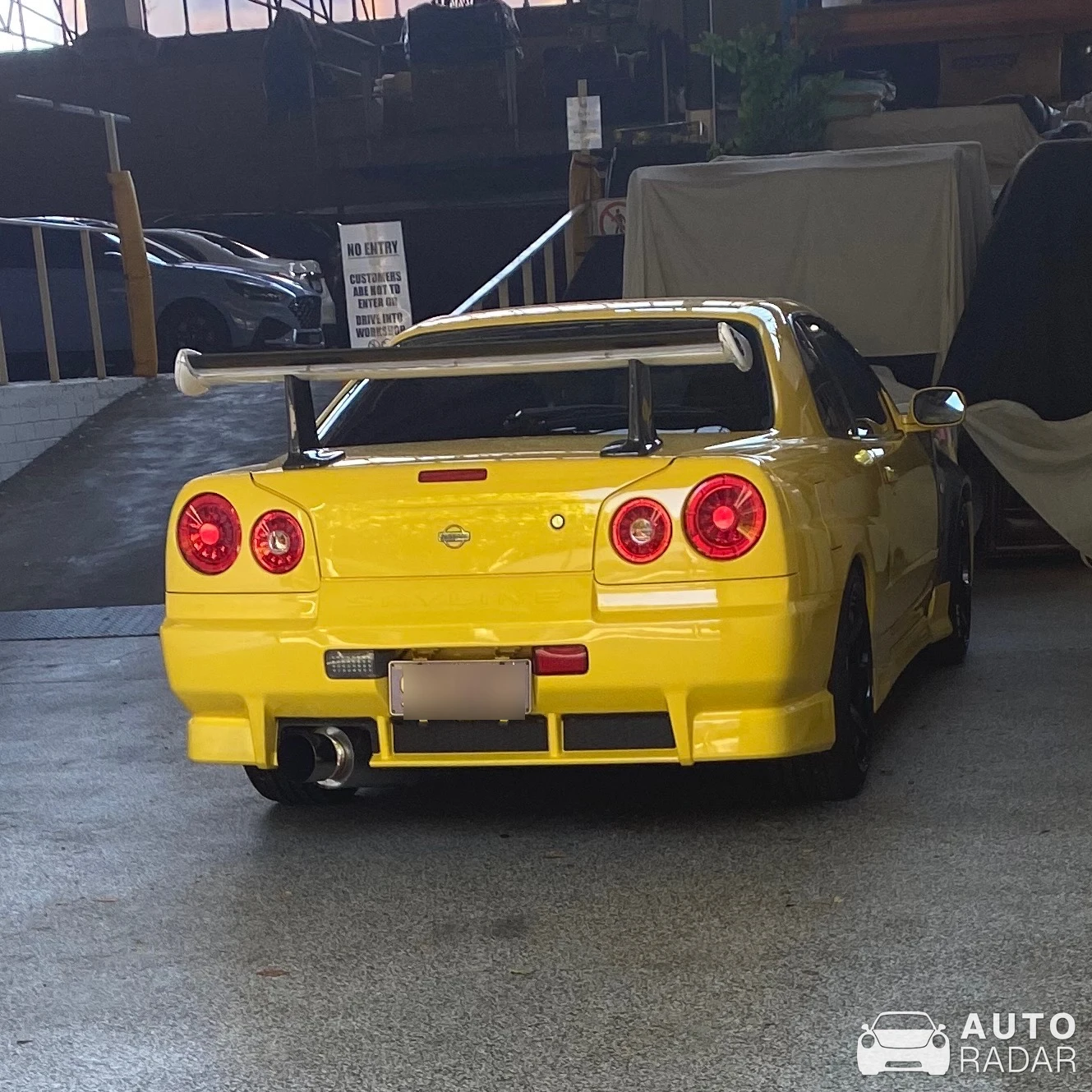 Nissan Skyline R34 GT-R spotted in East Perth, Australia