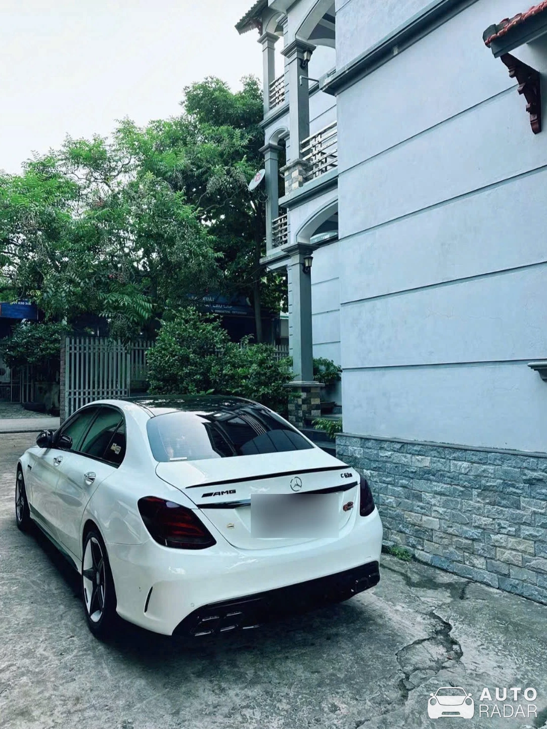 Mercedes-AMG Renntech C 63 S Coupé C205 spotted in Thành phố Vĩnh Yên